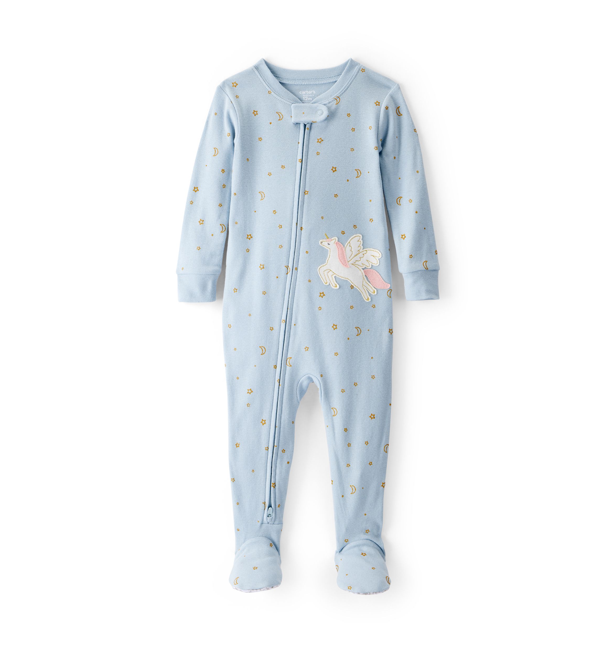 Toddler Girls Unicorn One Piece Pajama