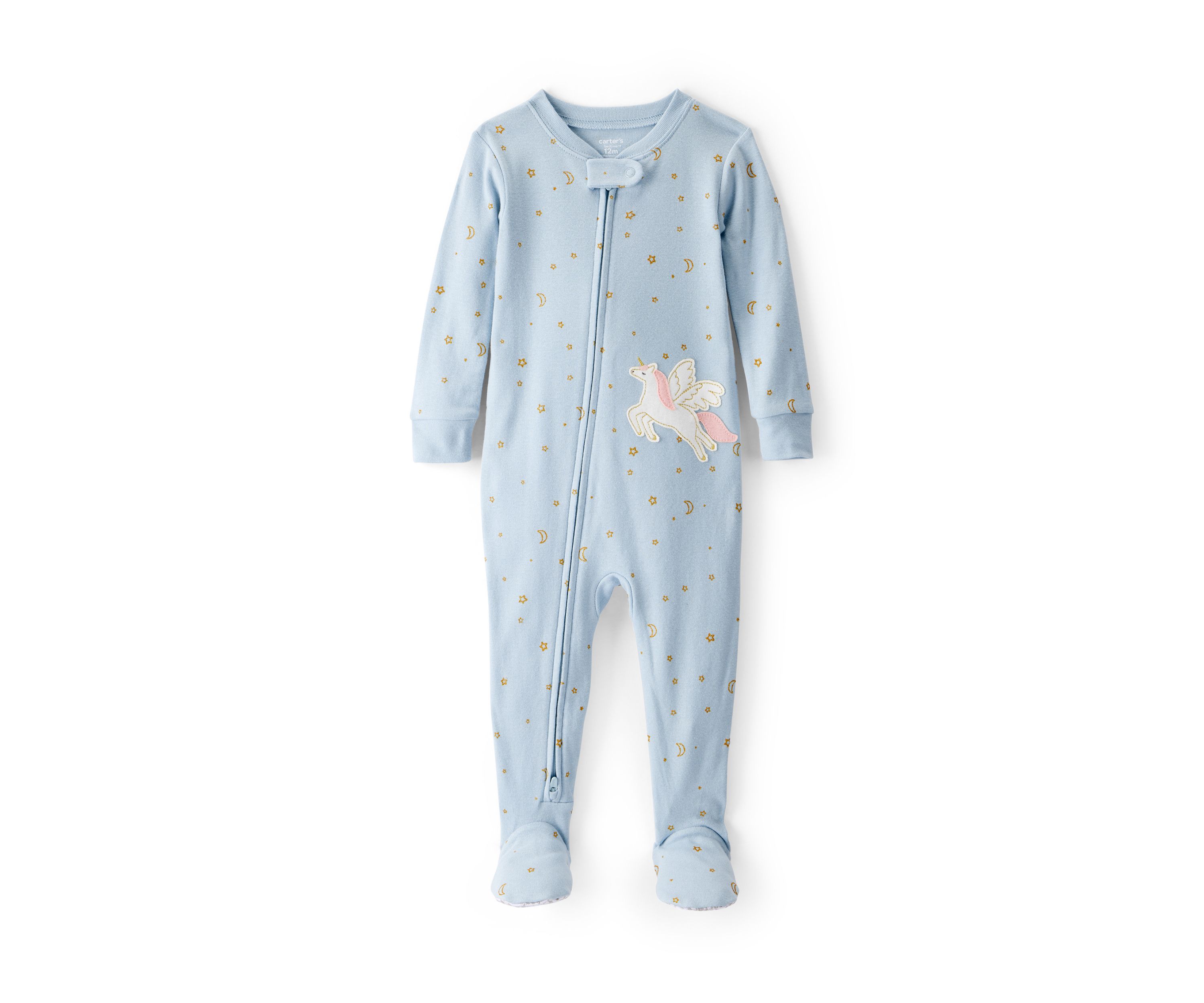 Toddler Girls Unicorn One Piece Pajama