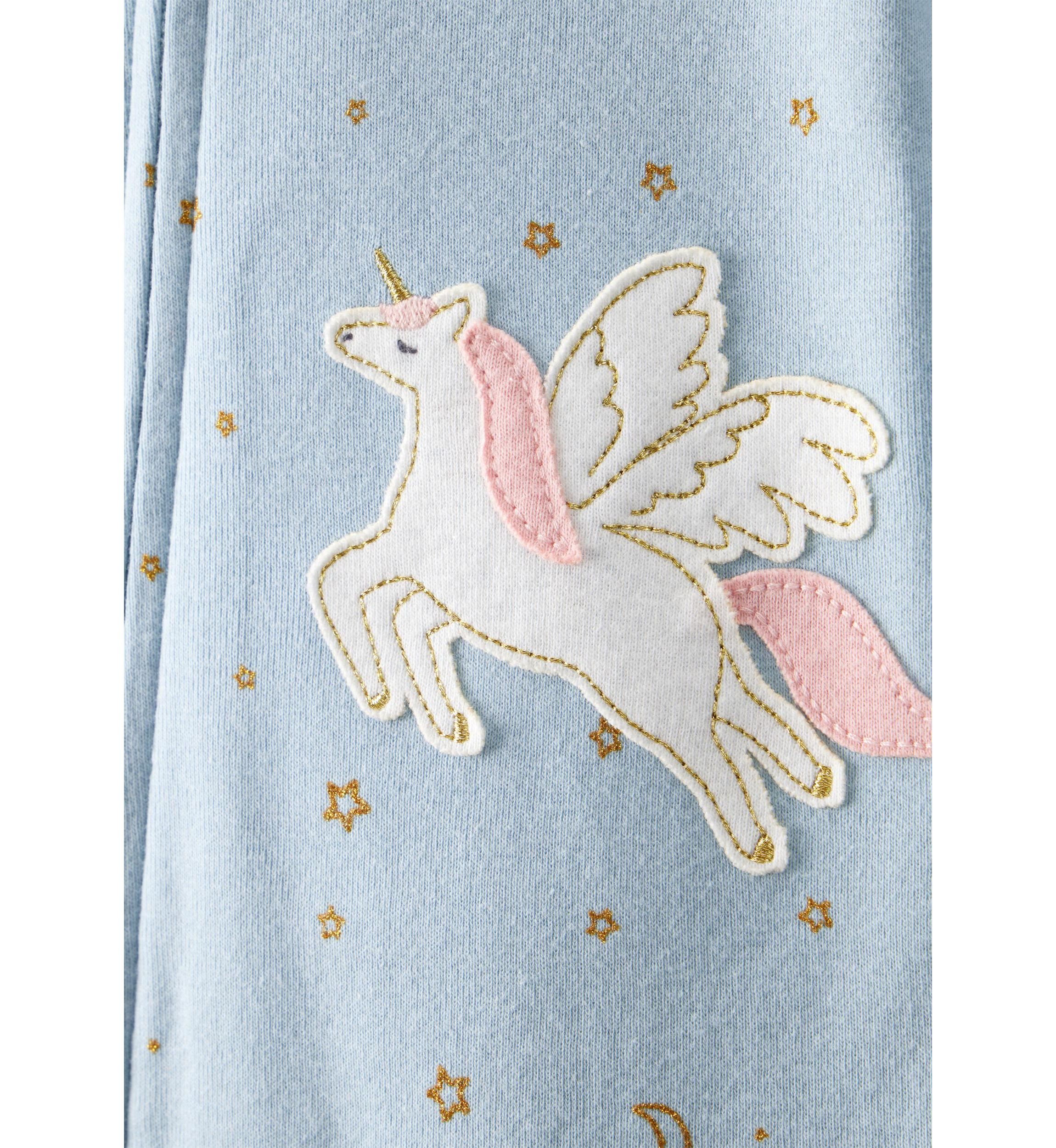 Toddler Girls Unicorn One Piece Pajama