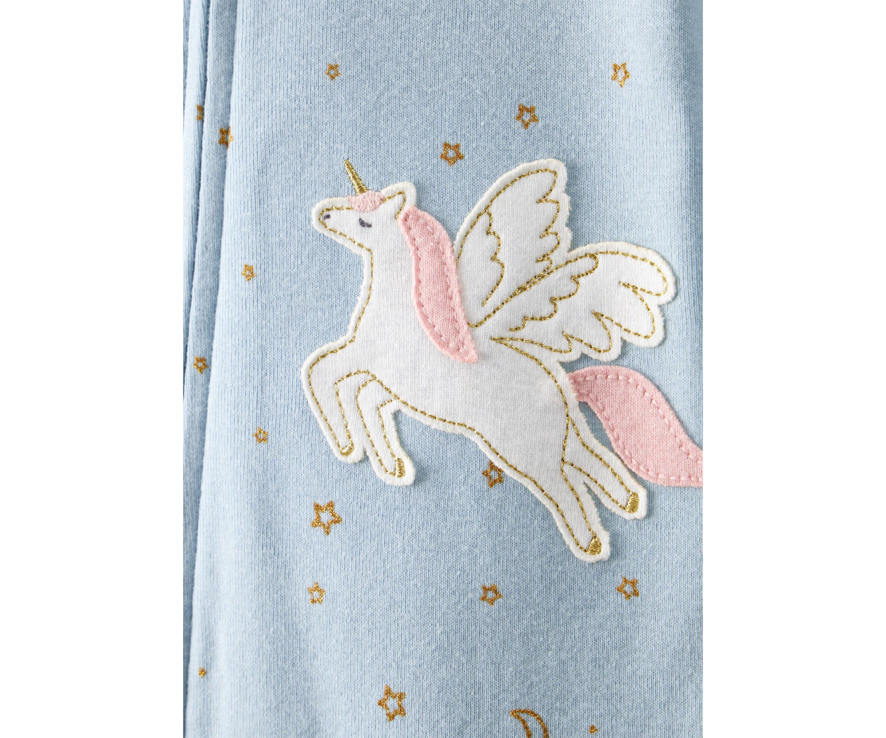 Toddler Girls Unicorn One Piece Pajama