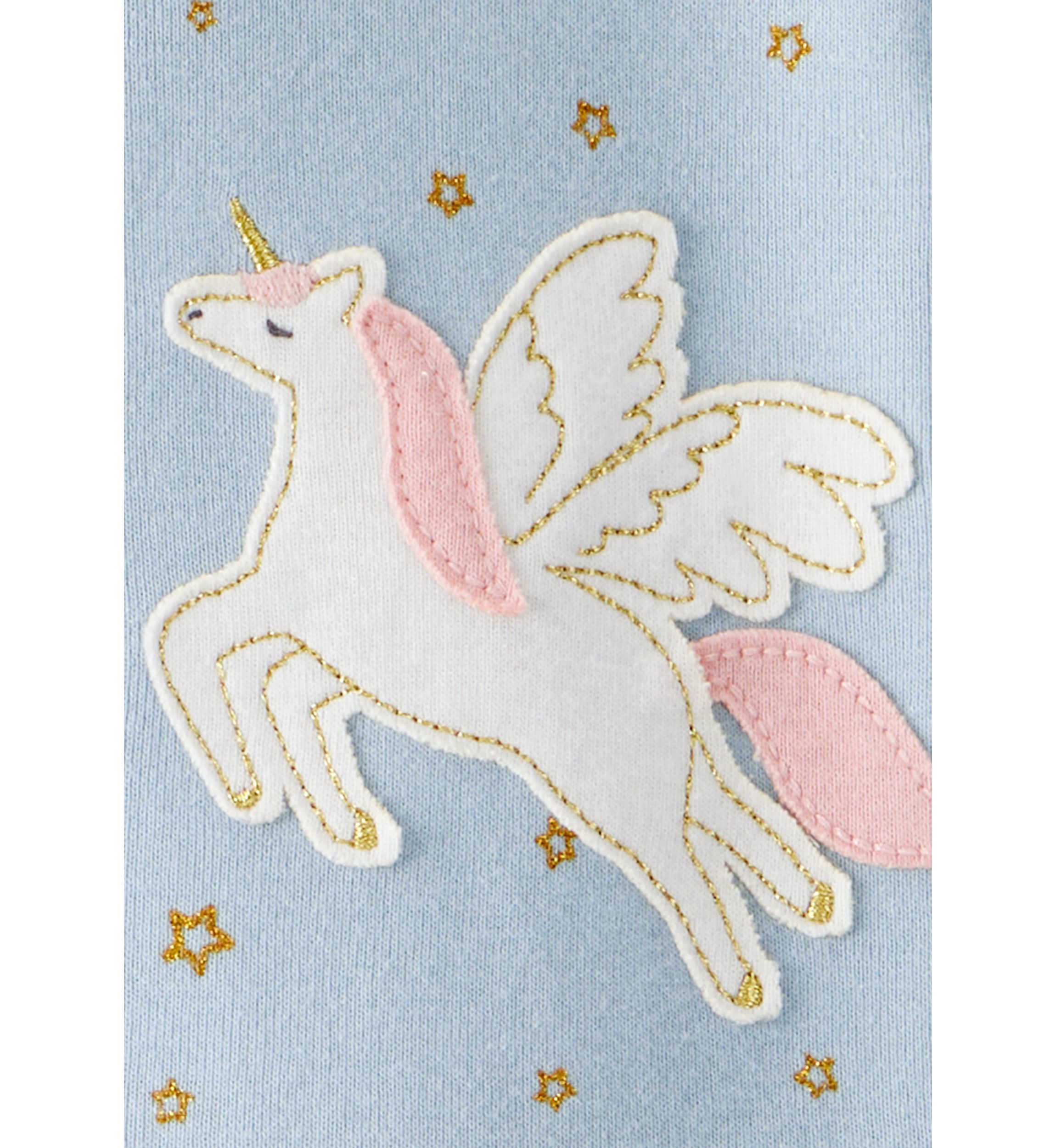 Toddler Girls Unicorn One Piece Pajama