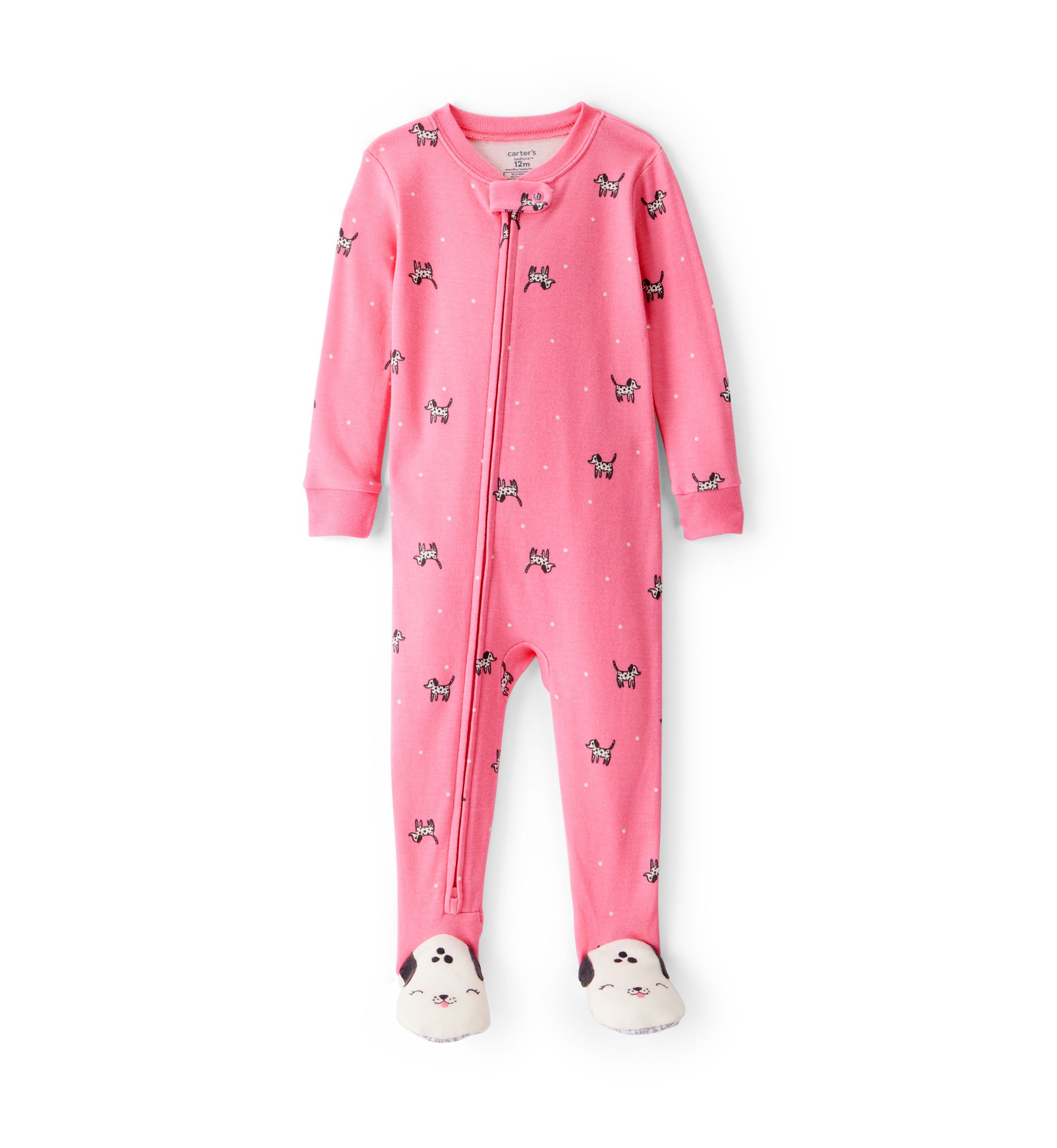 Toddler Girls Dalmation One Piece Pajama