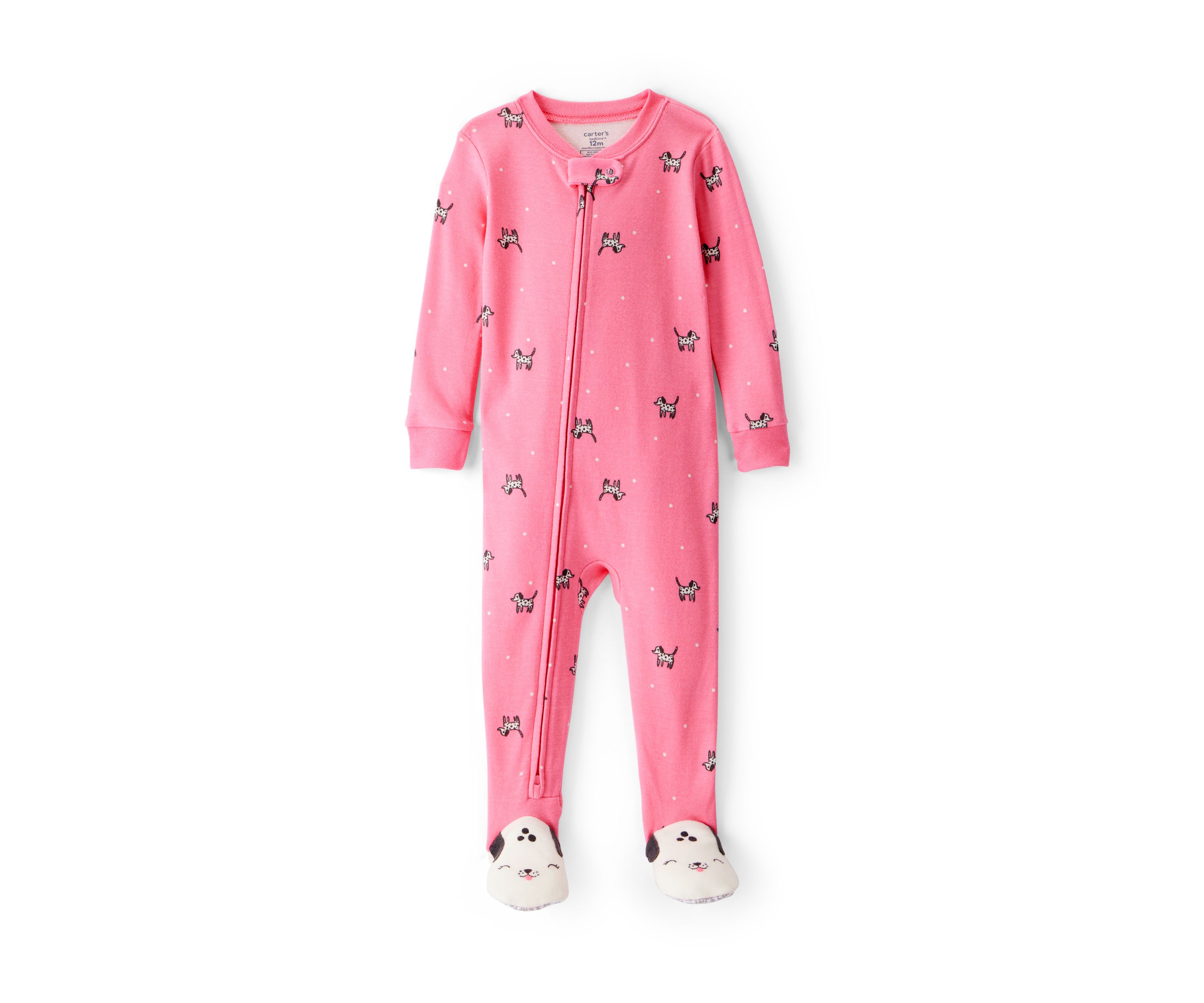Toddler Girls Dalmation One Piece Pajama