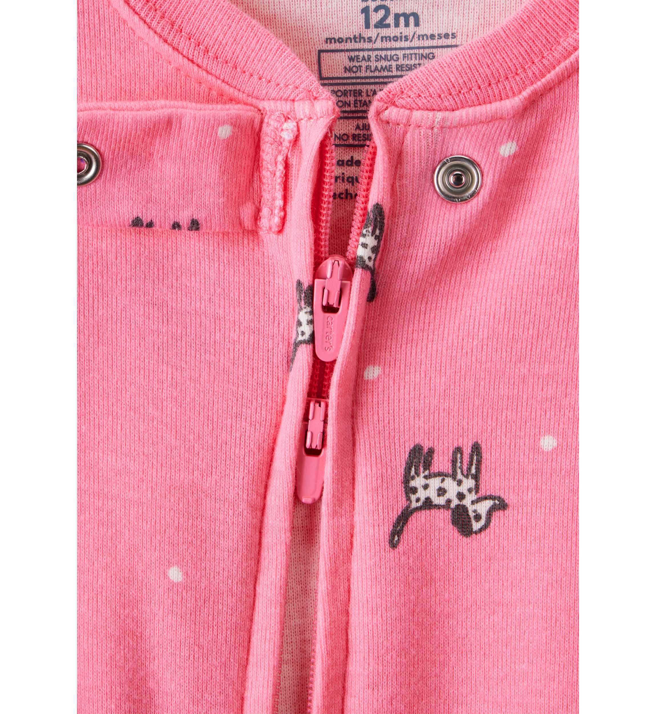 Toddler Girls Dalmation One Piece Pajama