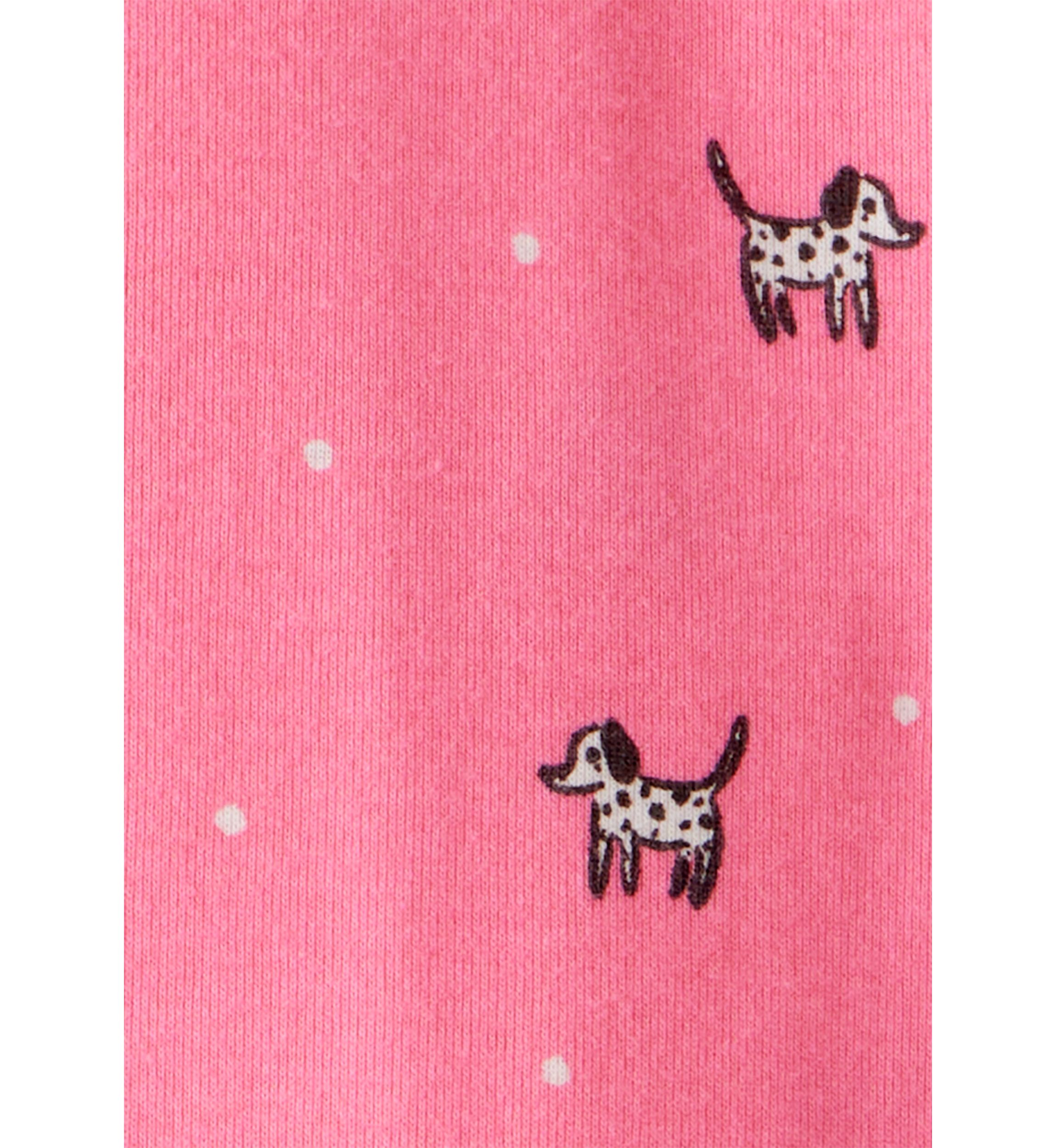 Toddler Girls Dalmation One Piece Pajama