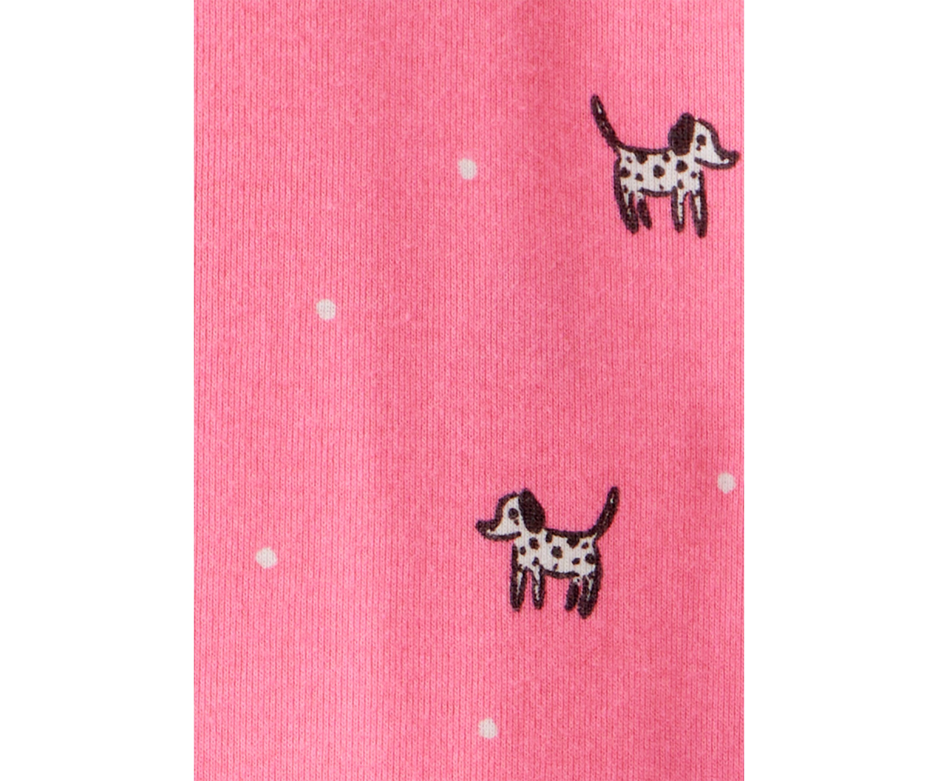 Toddler Girls Dalmation One Piece Pajama