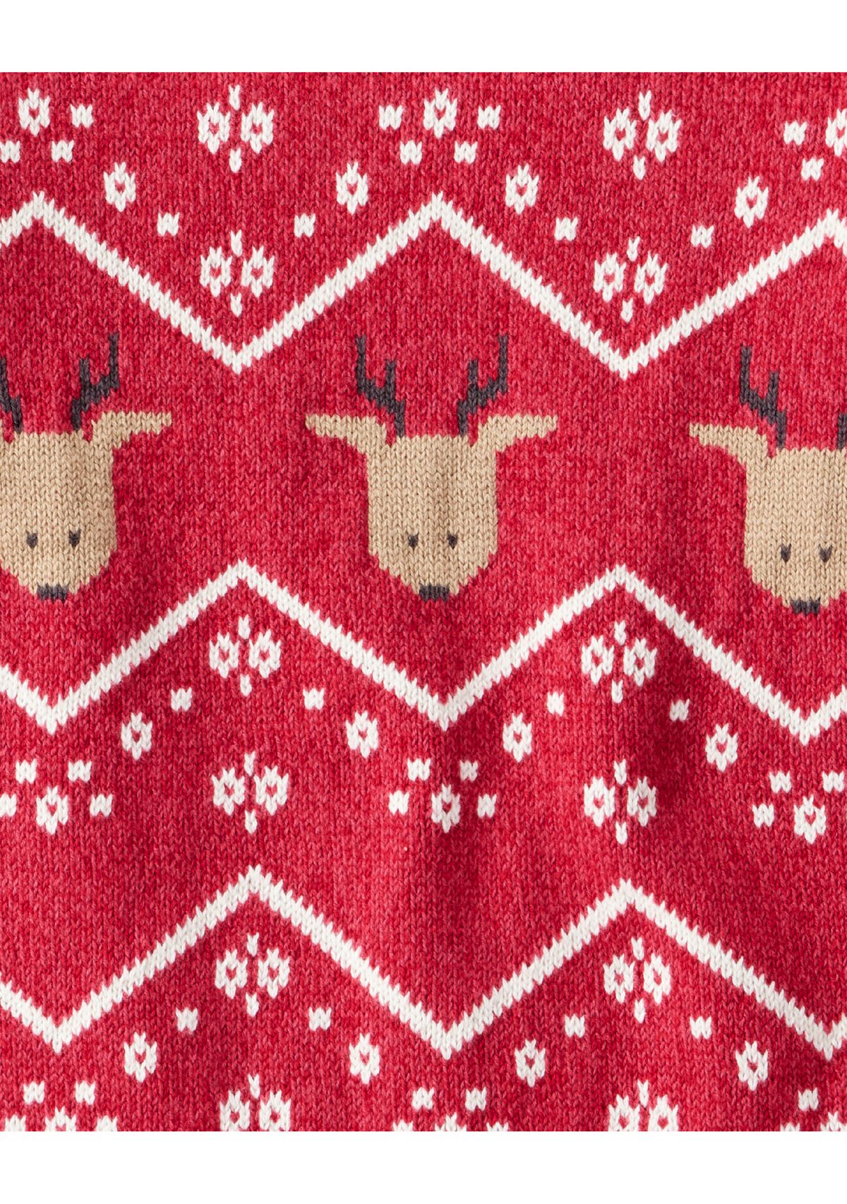Toddler Boys Reindeer Fair Isle Sweater