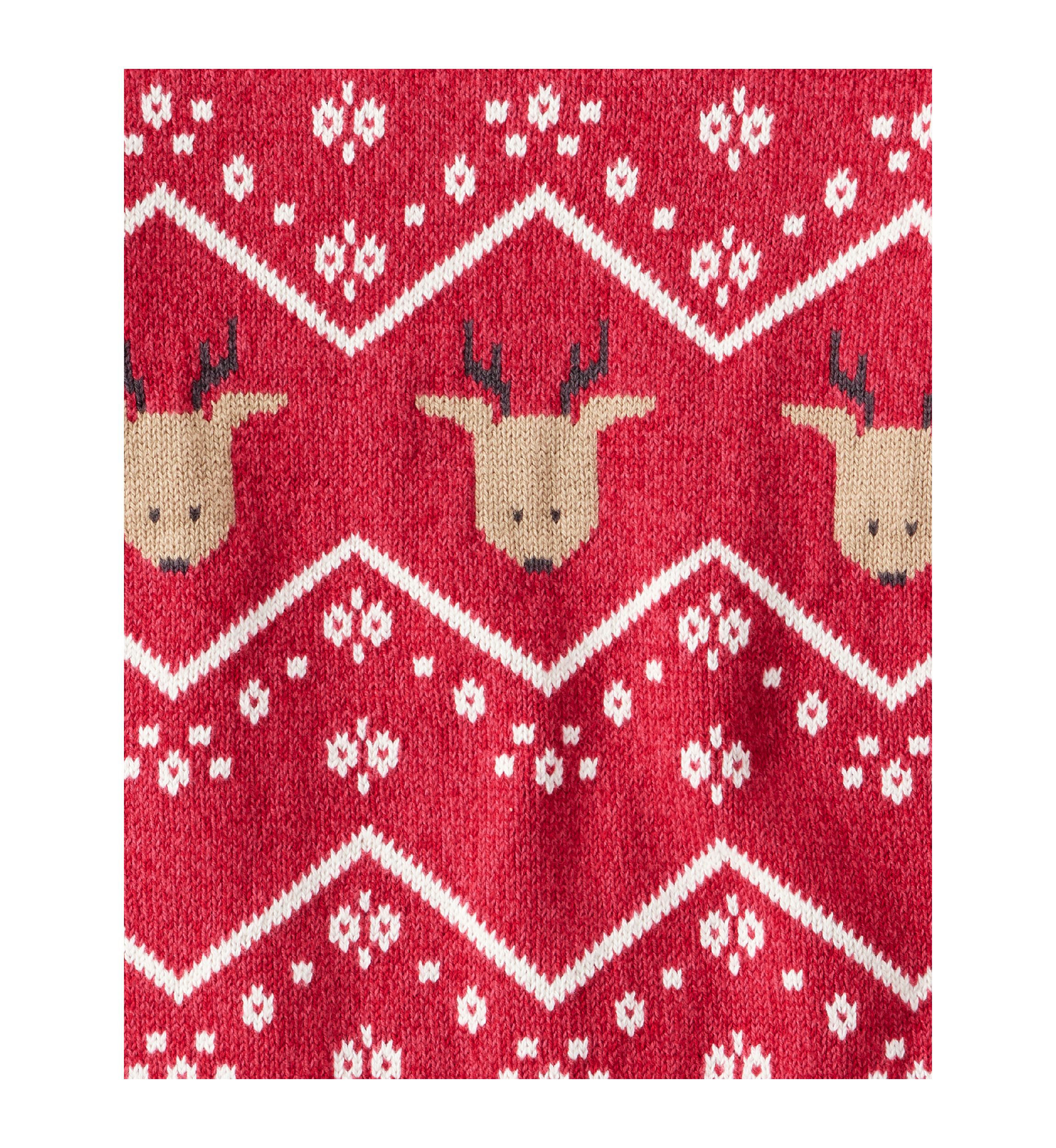 Toddler Boys Reindeer Fair Isle Sweater