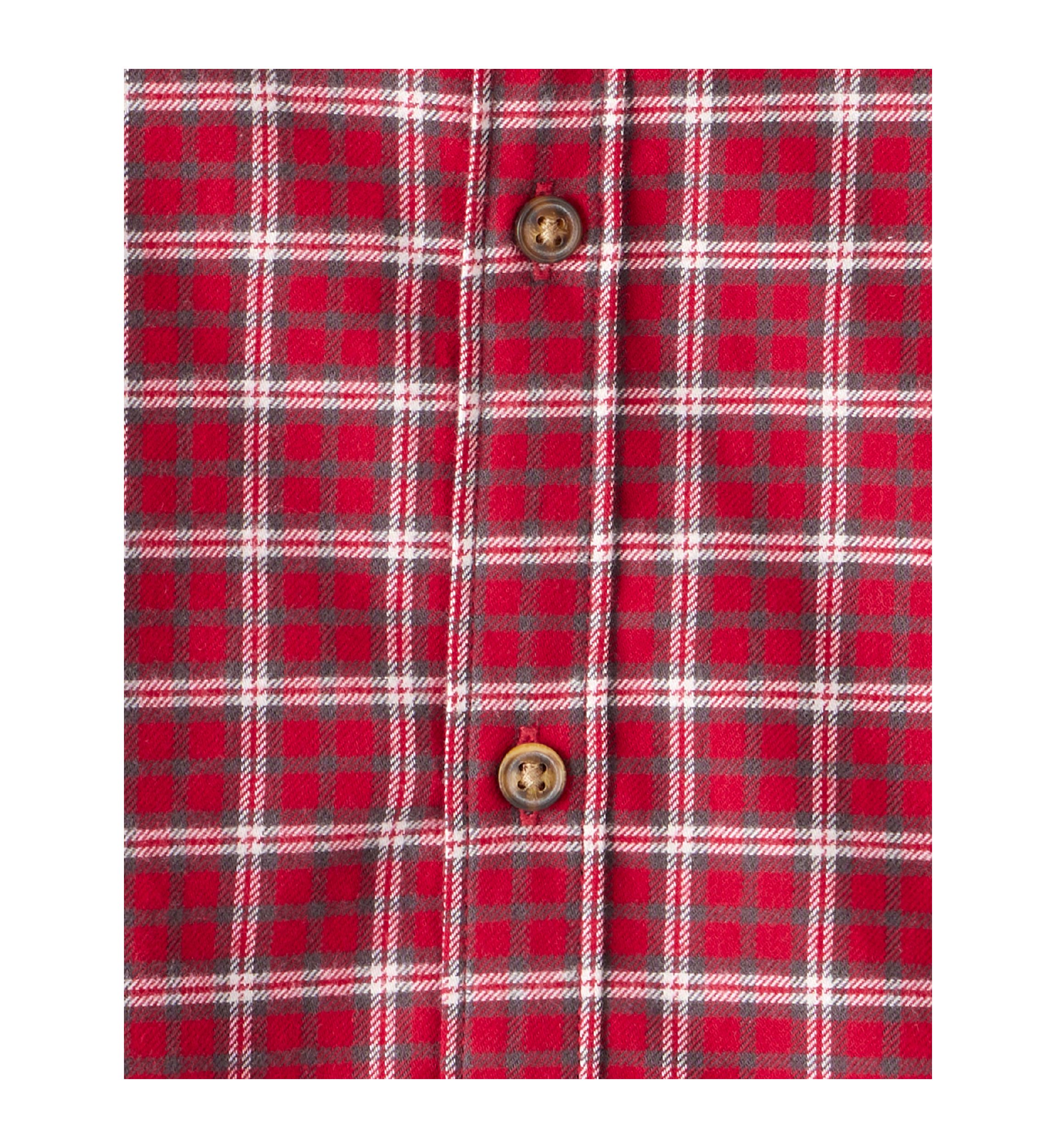 Toddler Boys Plaid Printed Woven Shirt
