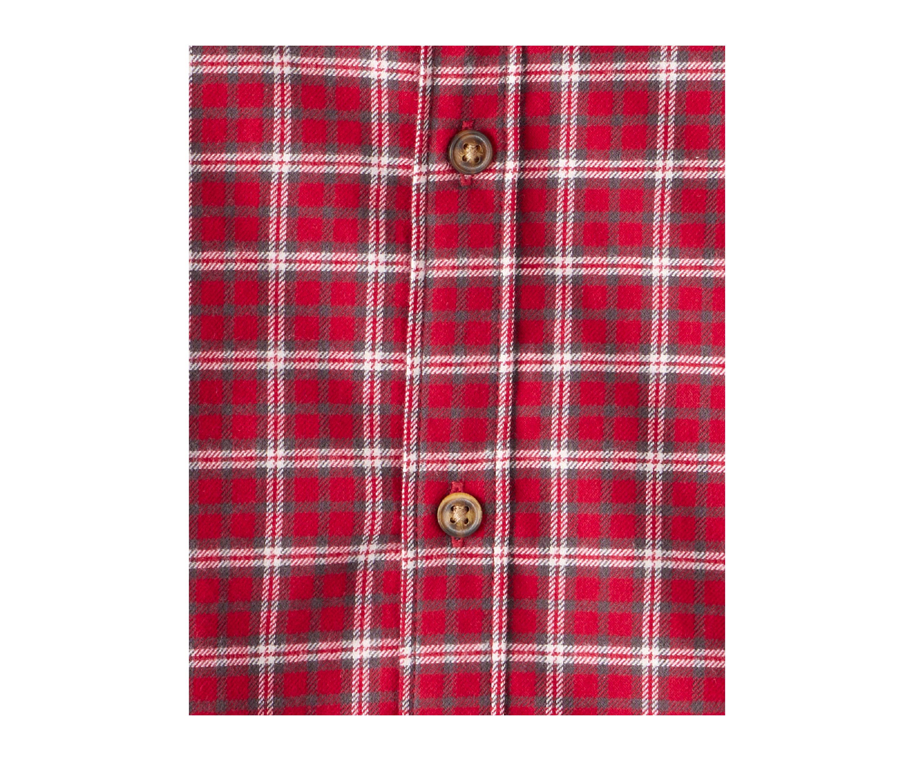 Toddler Boys Plaid Printed Woven Shirt