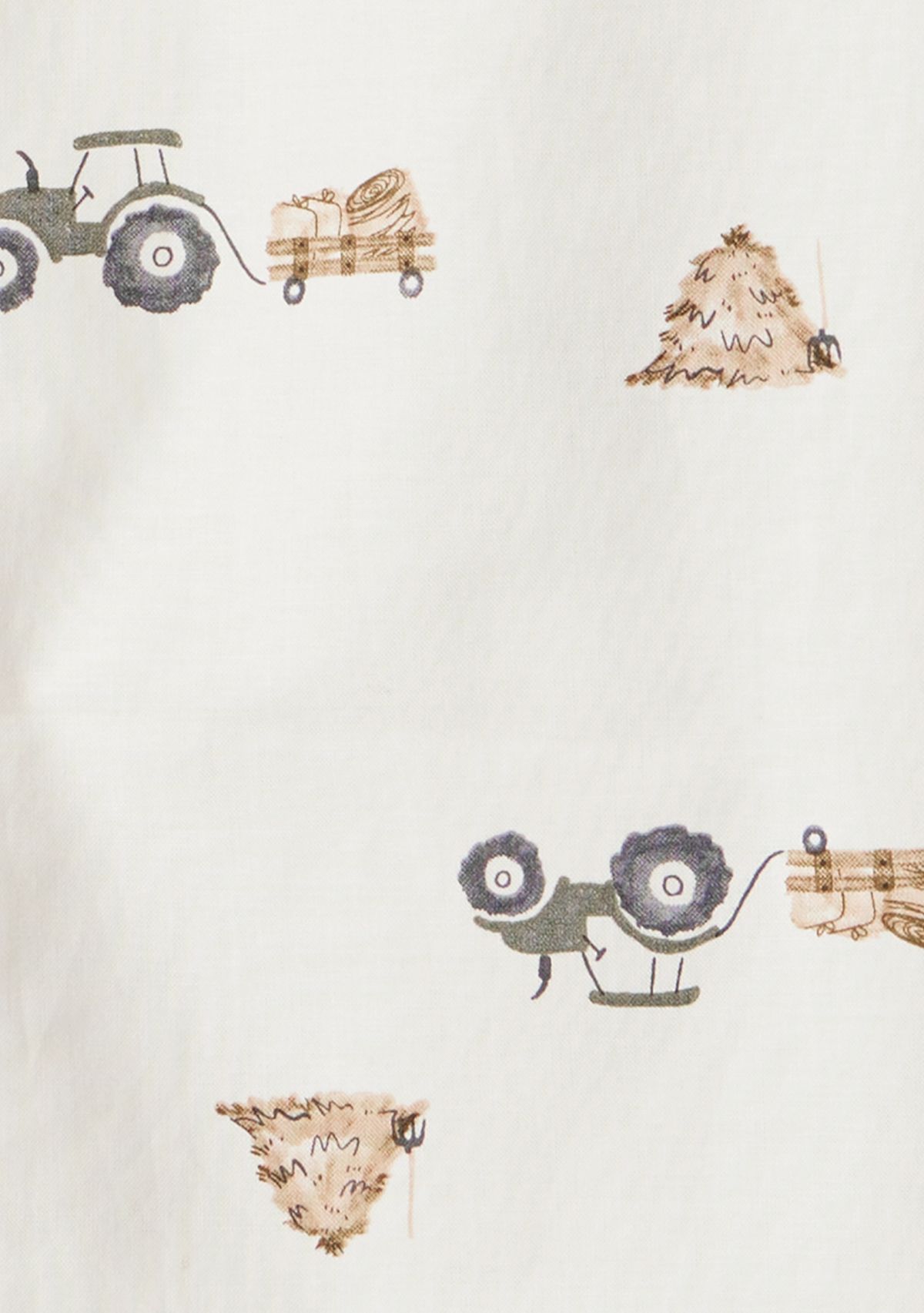 Toddler Boys Long Sleeve Twill Shirt