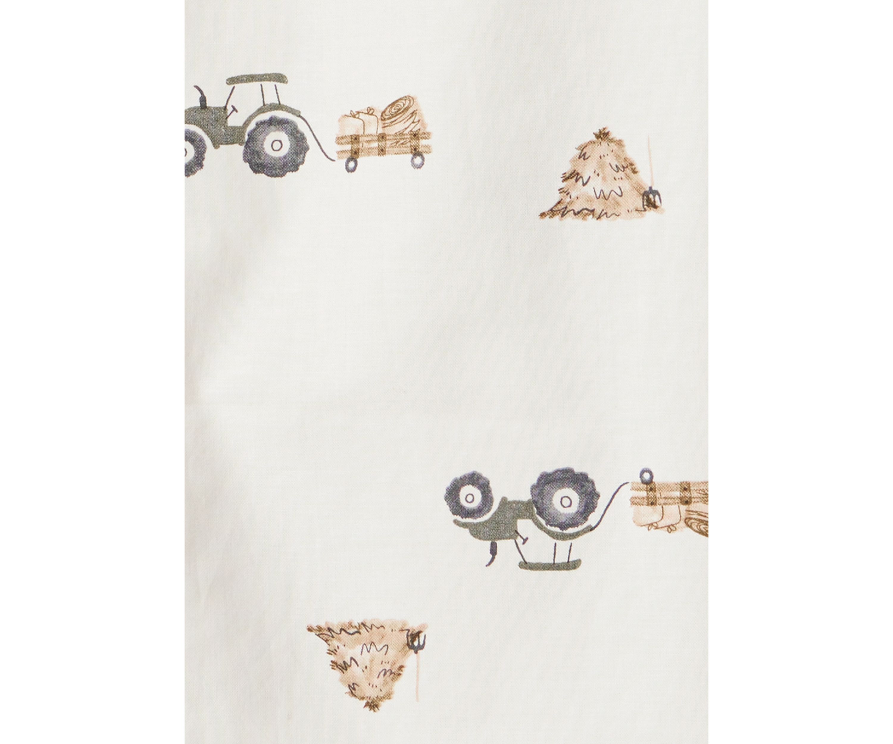 Toddler Boys Long Sleeve Twill Shirt