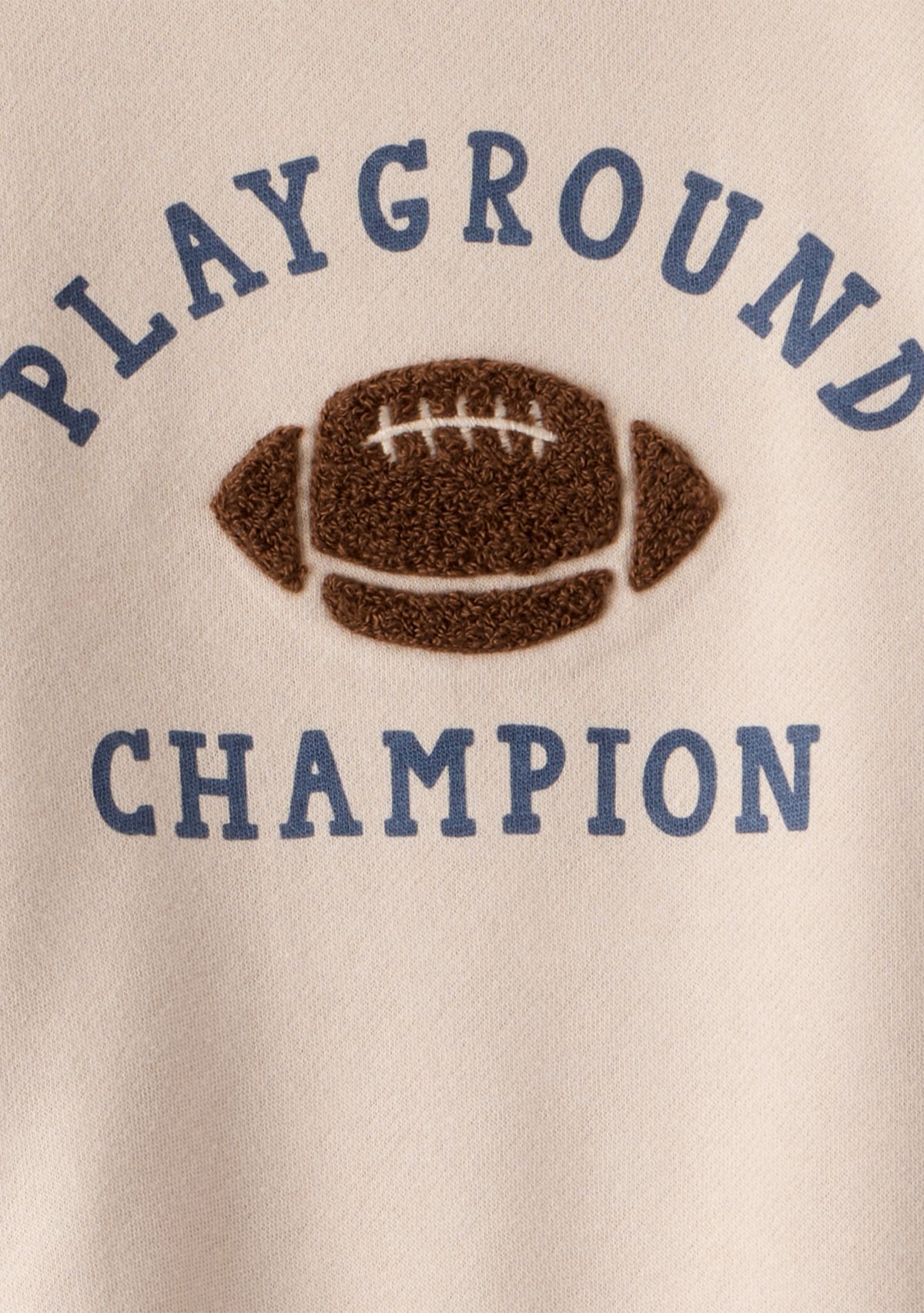 Toddler Boys Football Graphic Sweatshirt and Pants Set