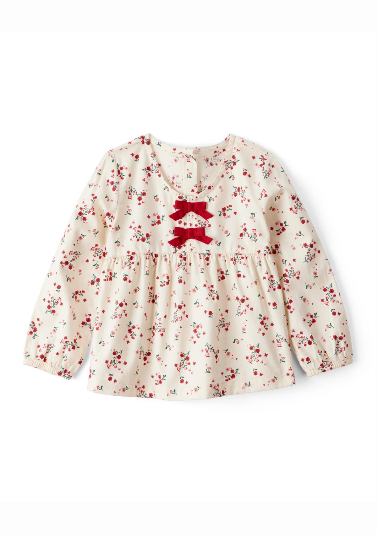 Toddler Girls Floral Printed Top