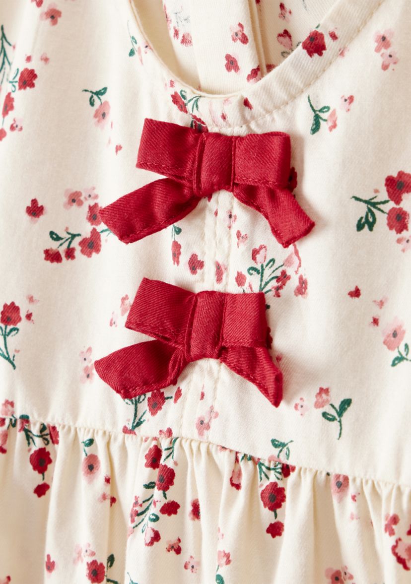 Toddler Girls Floral Printed Top