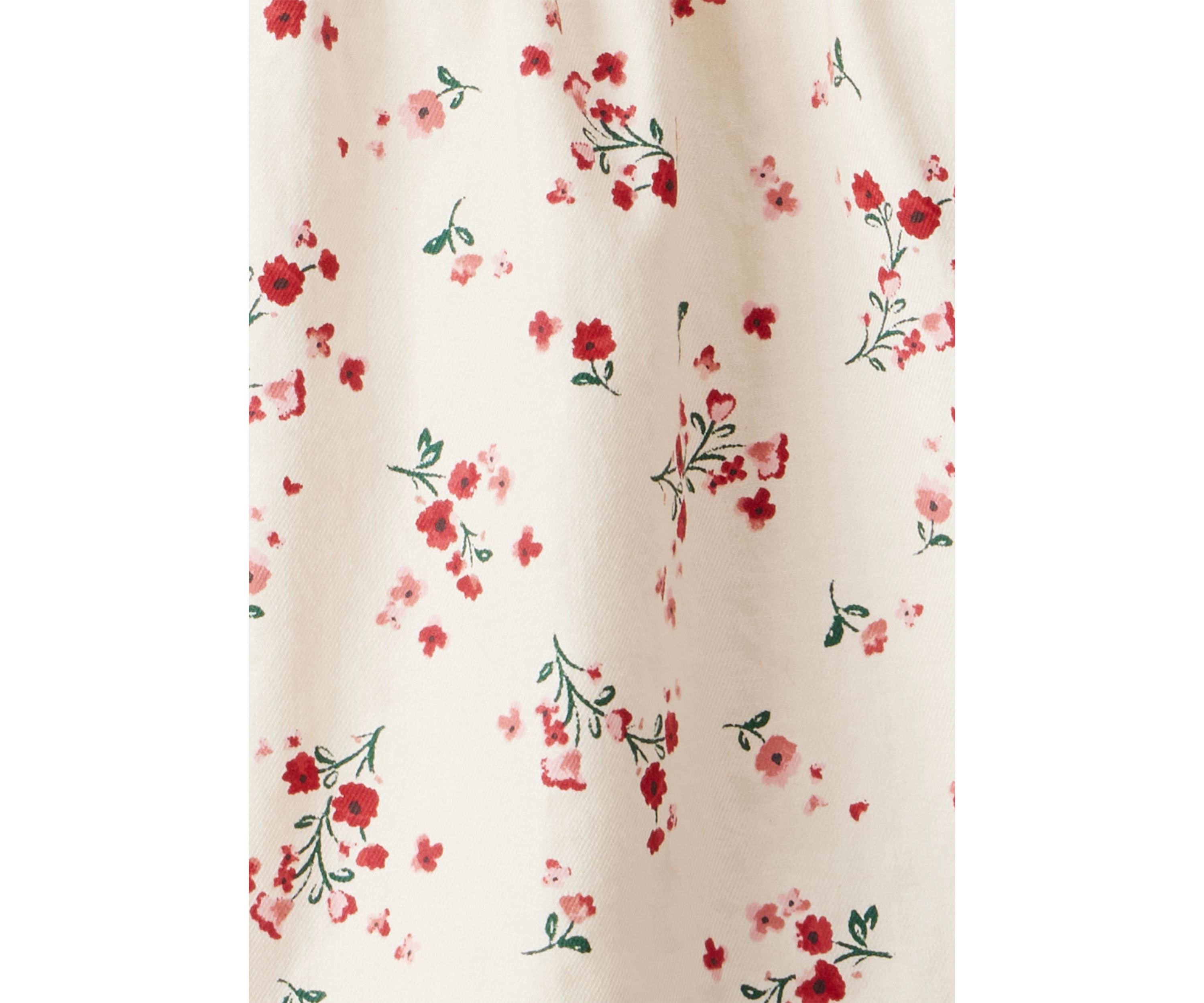 Toddler Girls Floral Printed Top