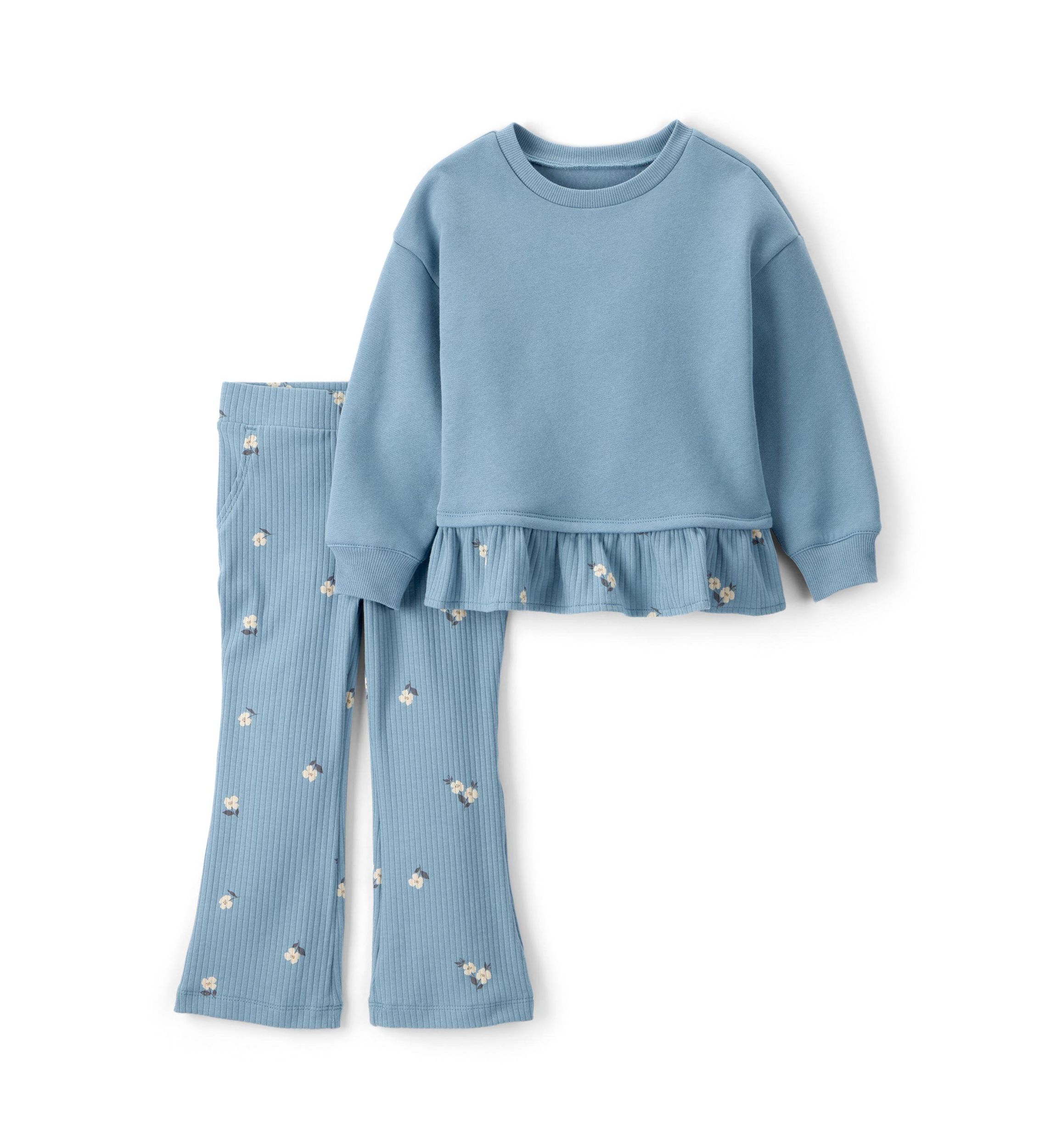 Toddler Girls Printed Pant Set 