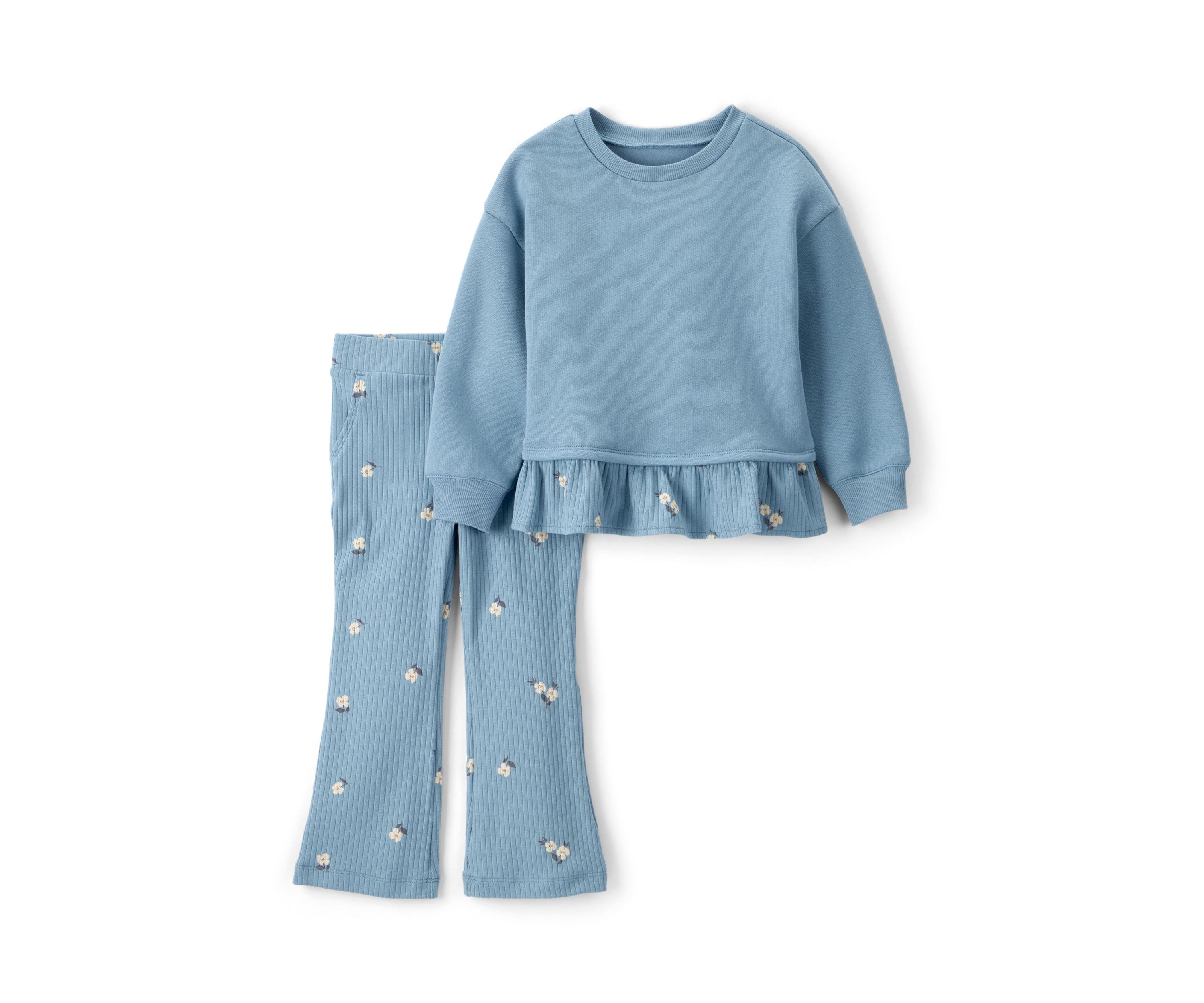 Toddler Girls Printed Pant Set 