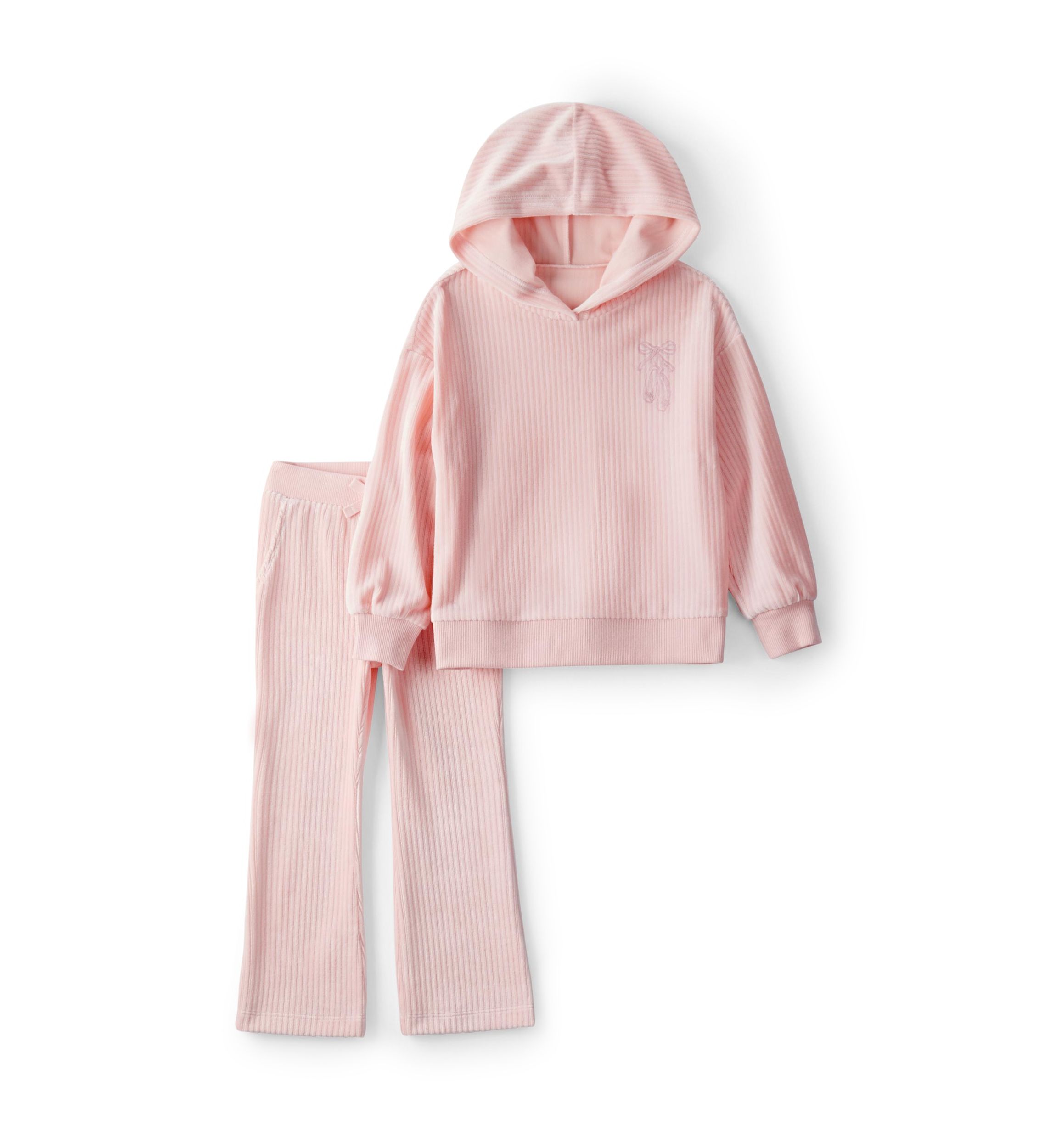 Toddler Girls Flared Pants Set 
