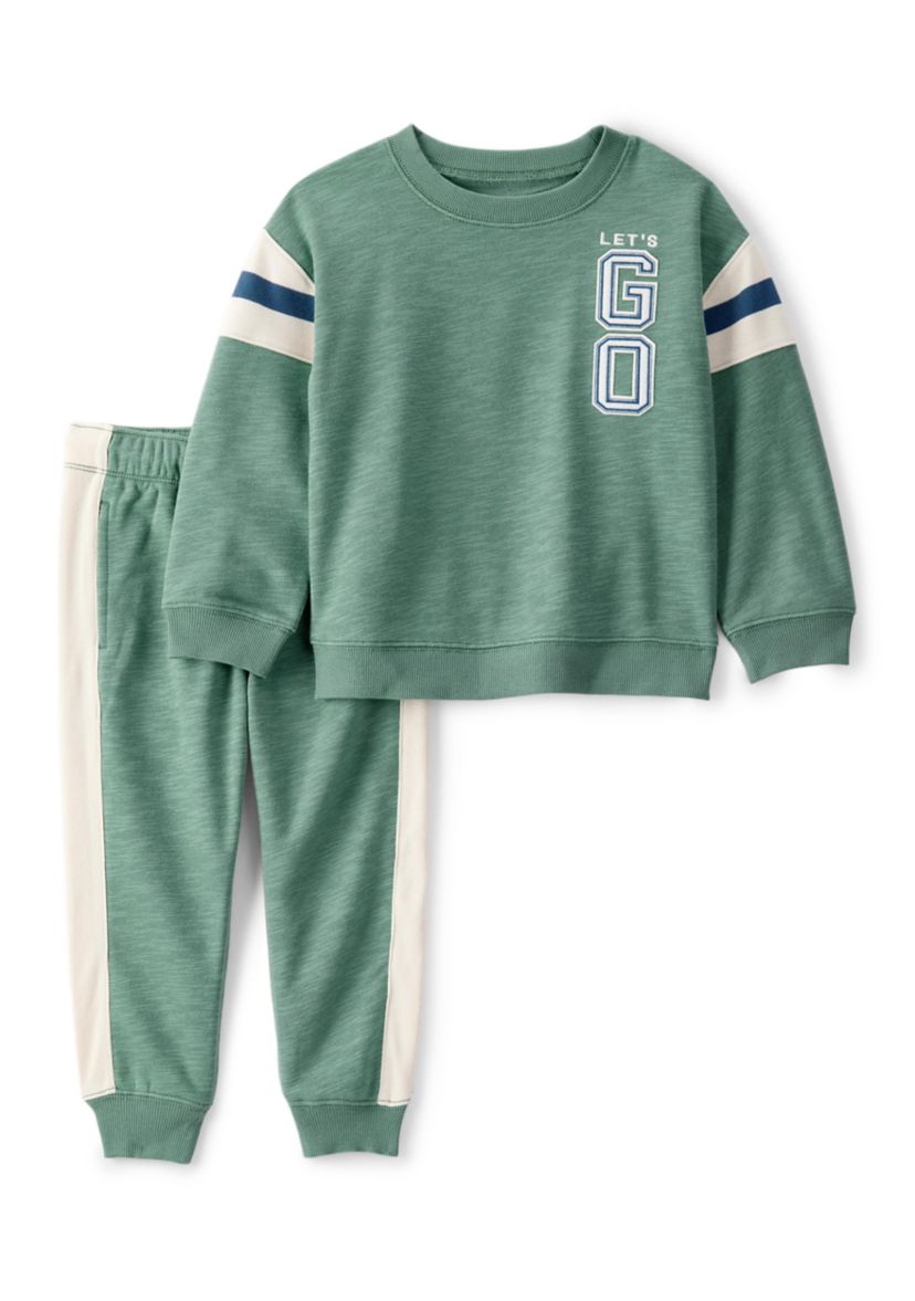 Toddler Boys French Terry Sweat Set 