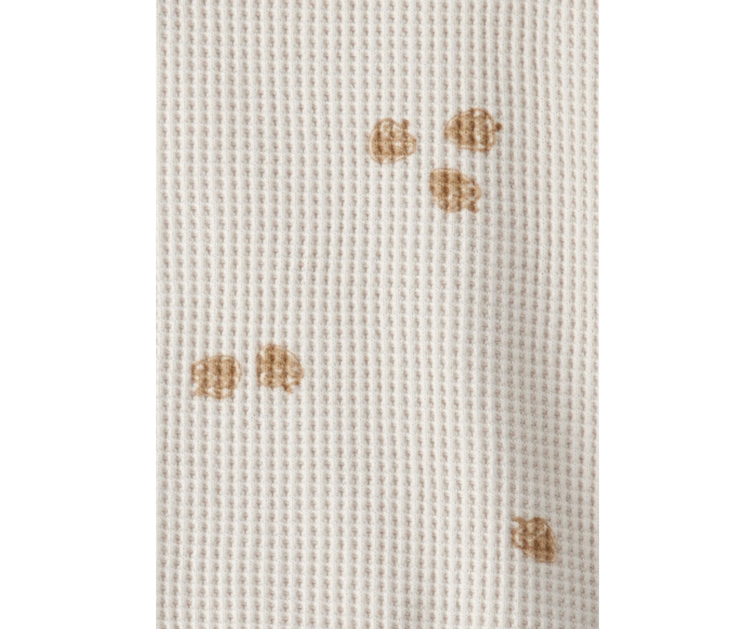 Toddler Boys Printed Button Up Set 