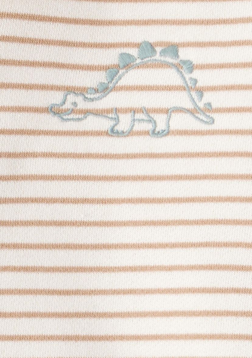 Toddler Boys Leaf Print Set 