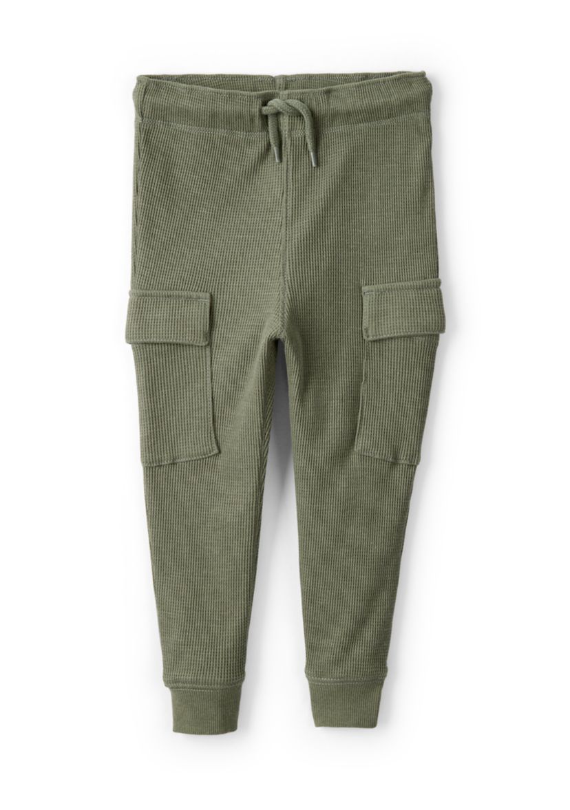 Toddler Boys 1/4 Zip Pullover Sweatshirt and Jogger Pants Set