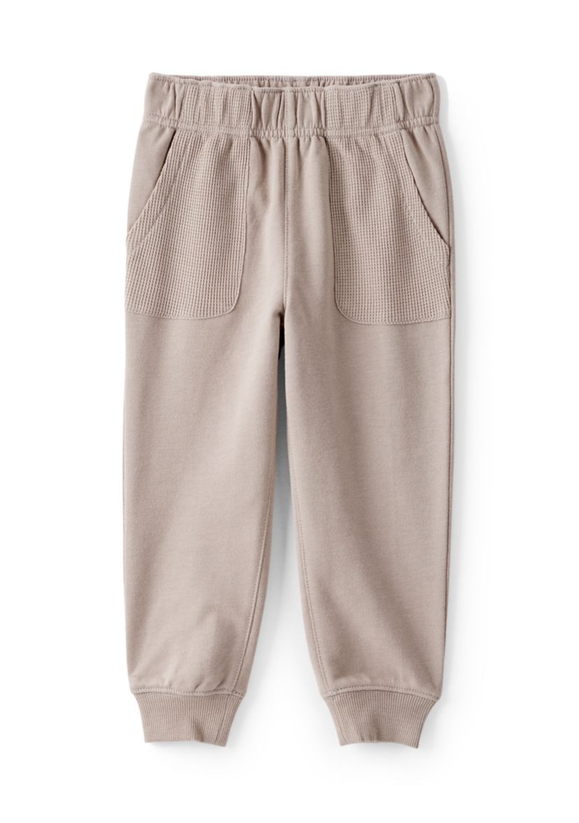 Baby Boys 2-Piece Striped Quarter Zip Pullover & Pant Set