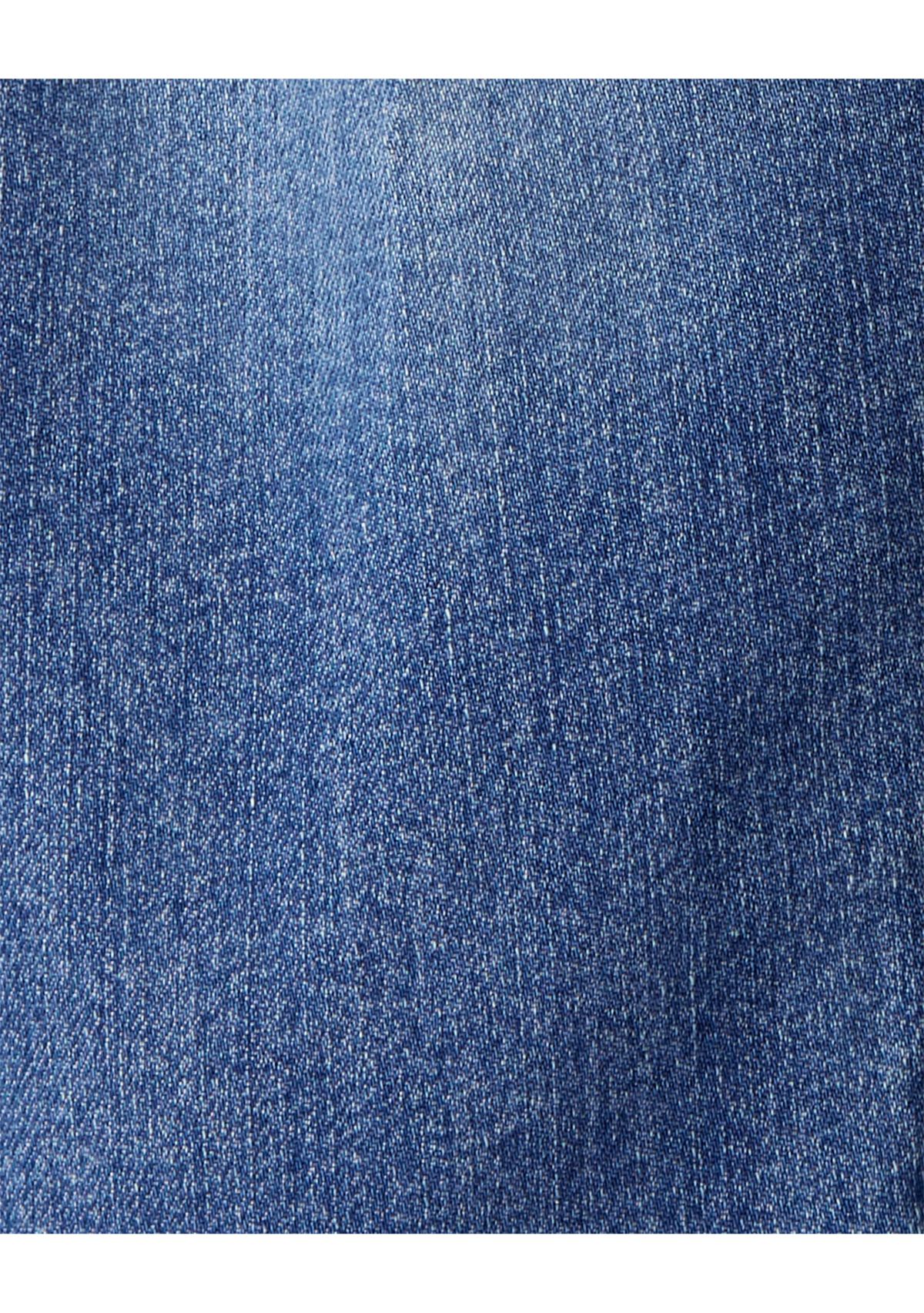 Toddler Girls Heart Pocket Barrel Jeans