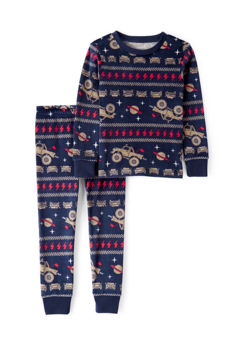 Toddler Boys 2-Piece Truck Set 