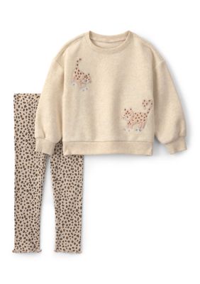 Carter's Toddler Girls 2-Piece Printed Set, 2T