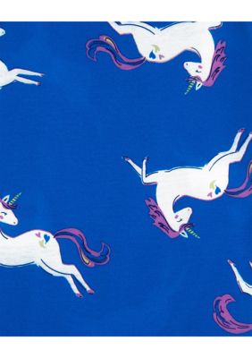 Toddler Girls Unicorn Printed Nightgowns