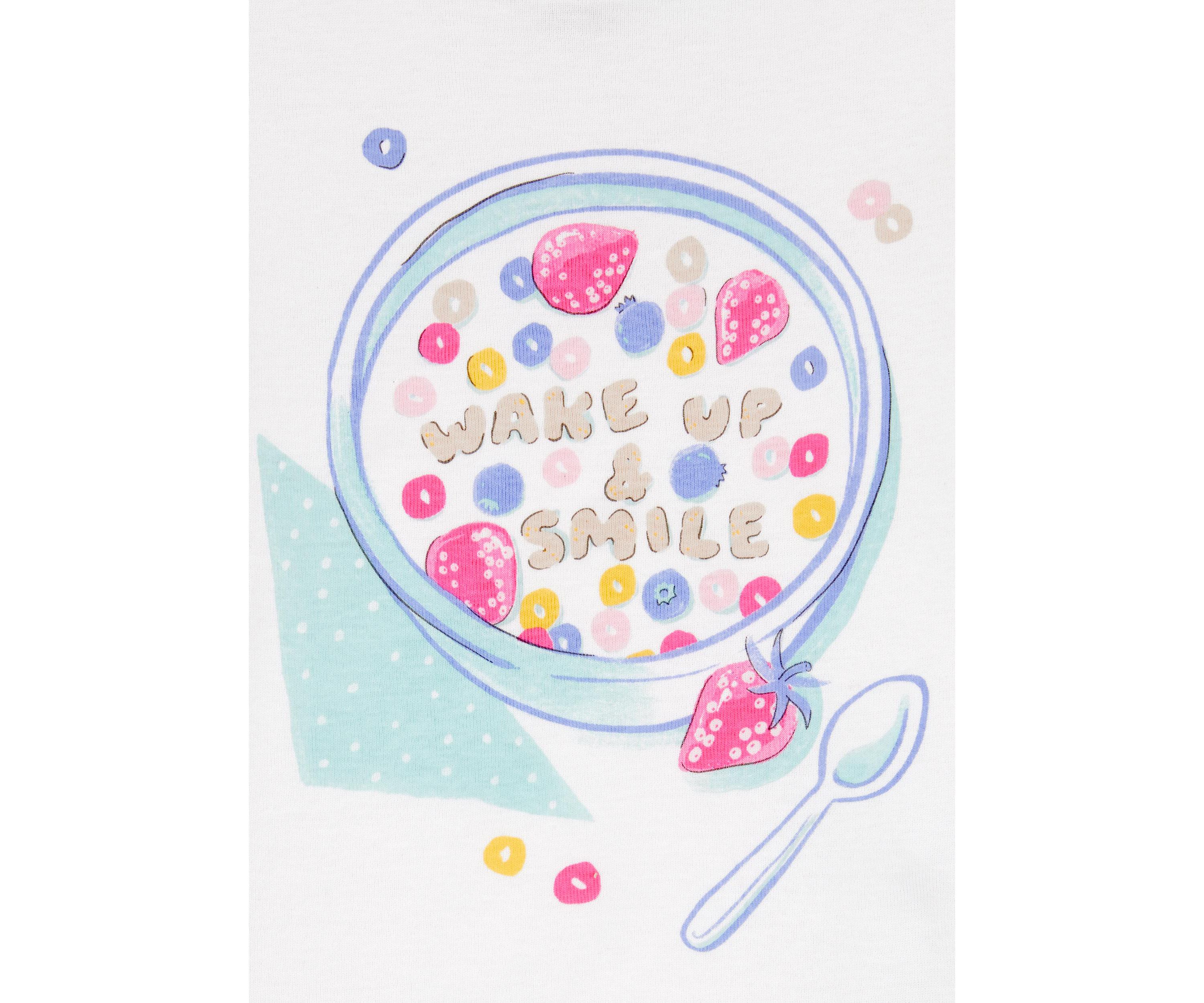 Girls 4-6x Printed Pajama Set