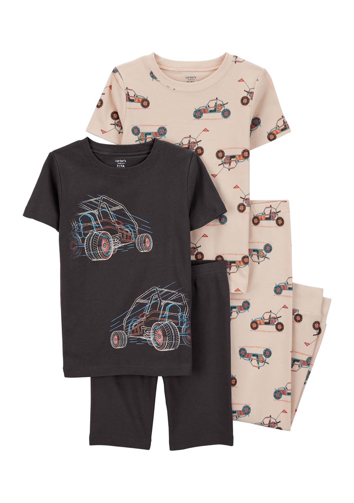 Boys 4-7 Car Pajama Set 
