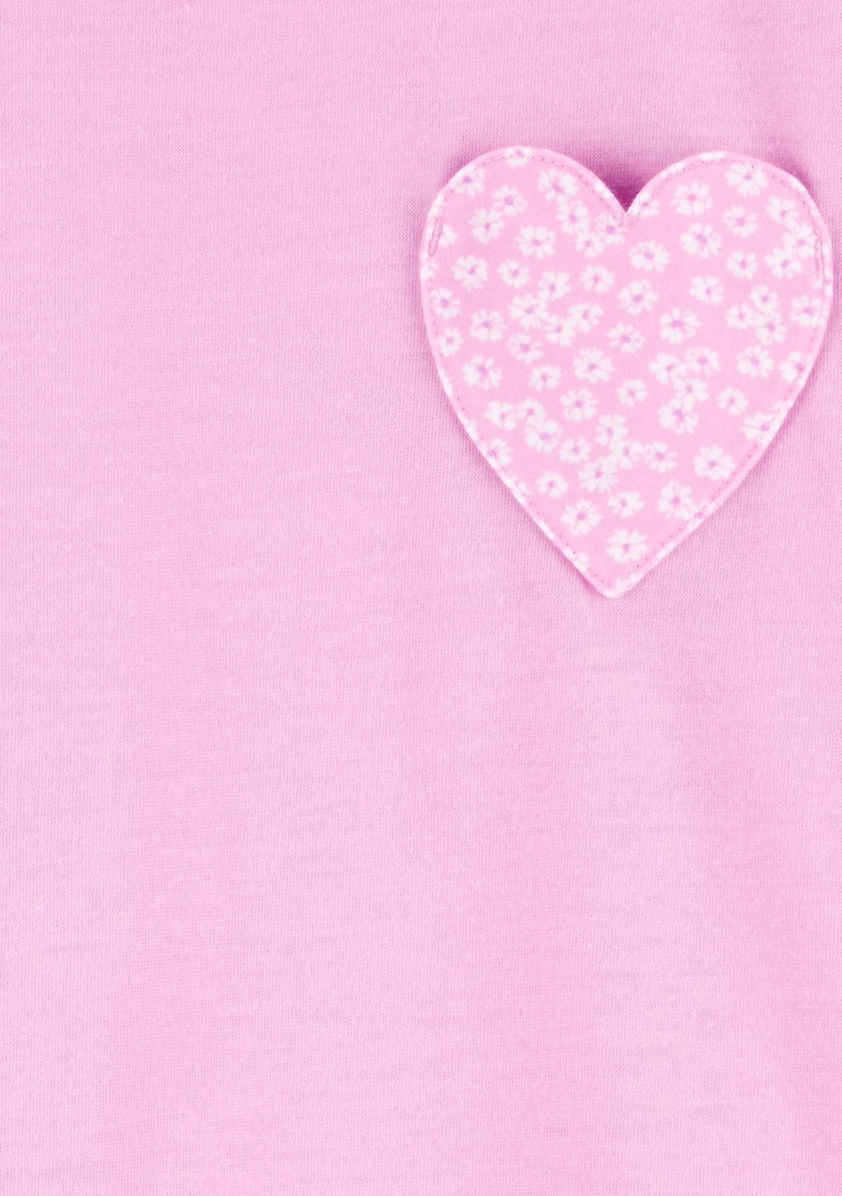 Girls 4-6x Heart Pajama Set