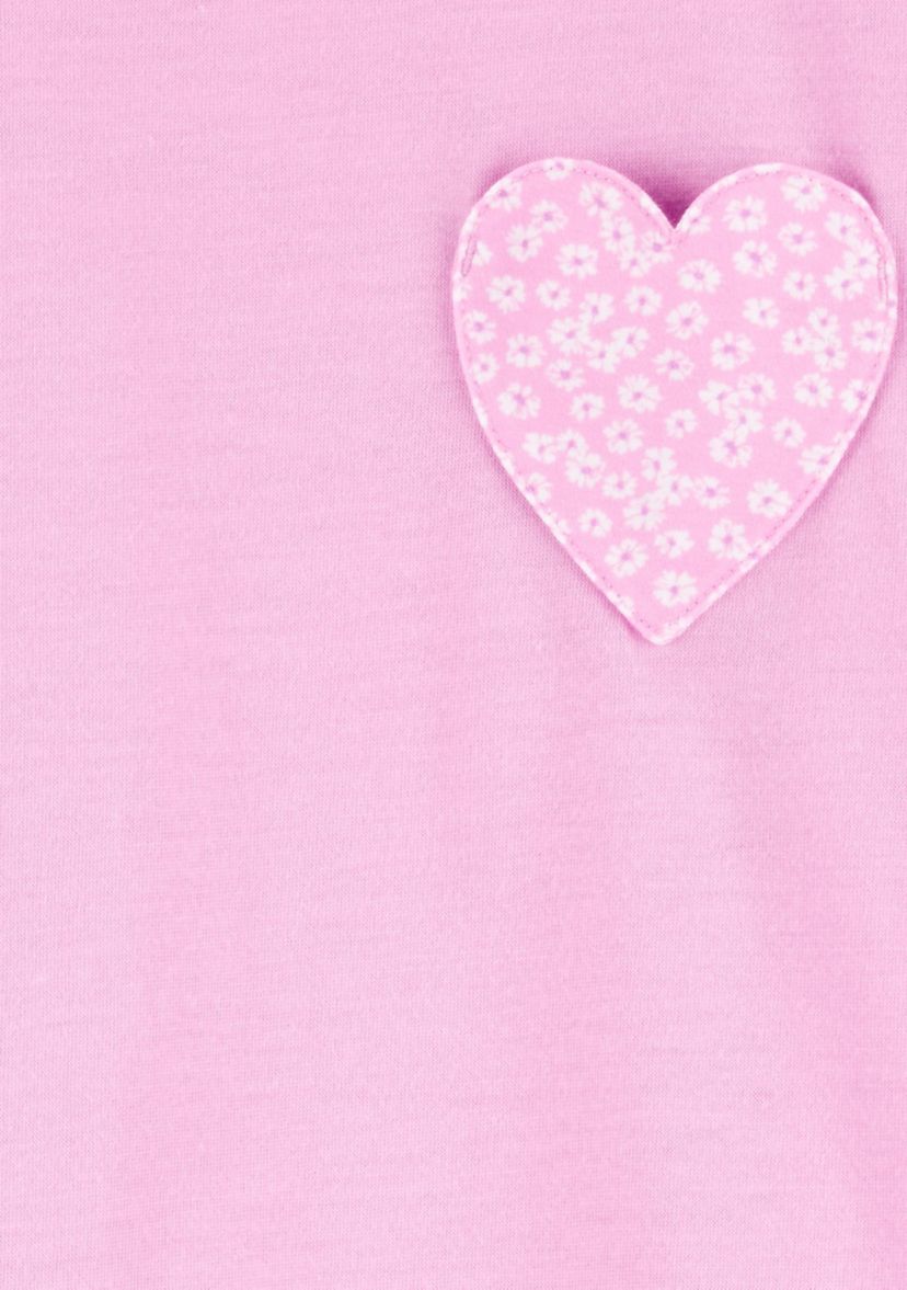 Girls 4-6x Heart Pajama Set