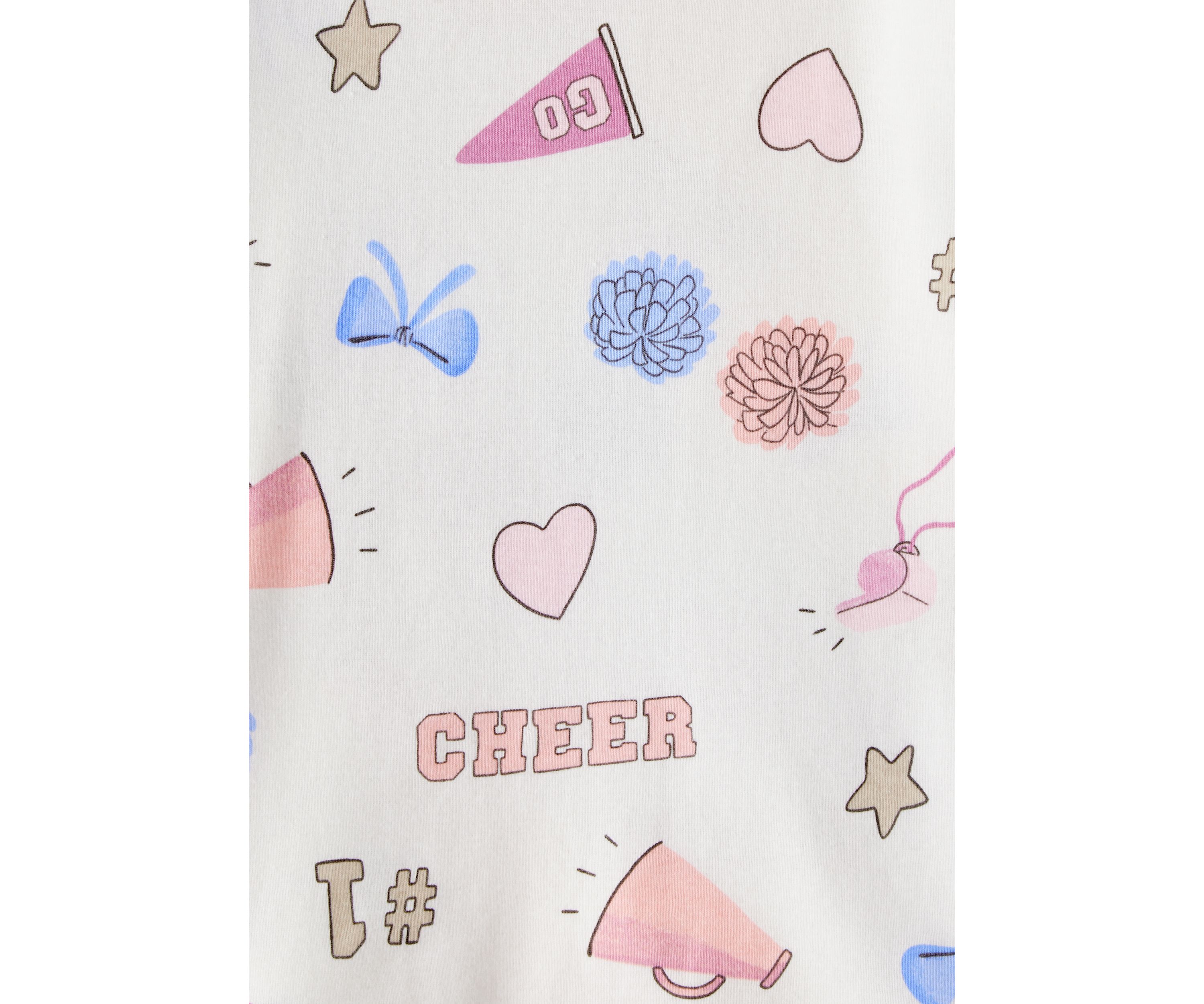 Girls 4-6x 4 Piece Pajama Set