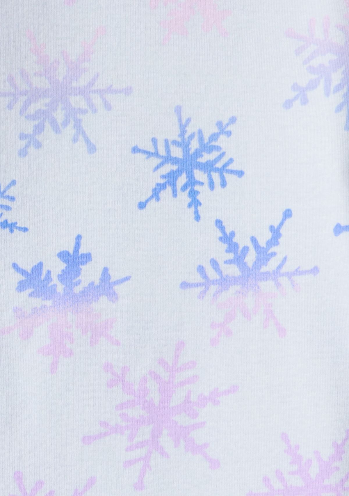 Girls 7-16 Snowflake Printed 4 Piece Pajama Set