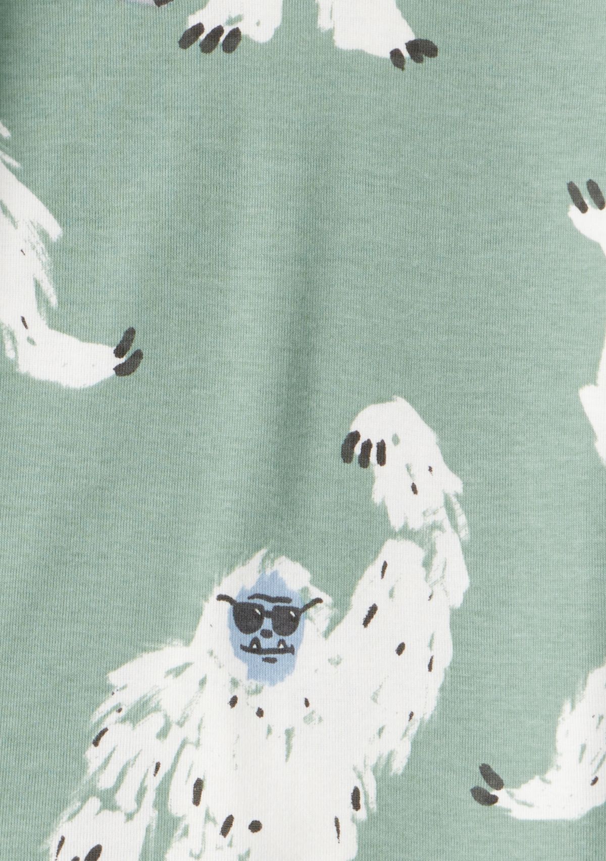 Boys 8-20 Yeti Printed Four Piece Pajama Set