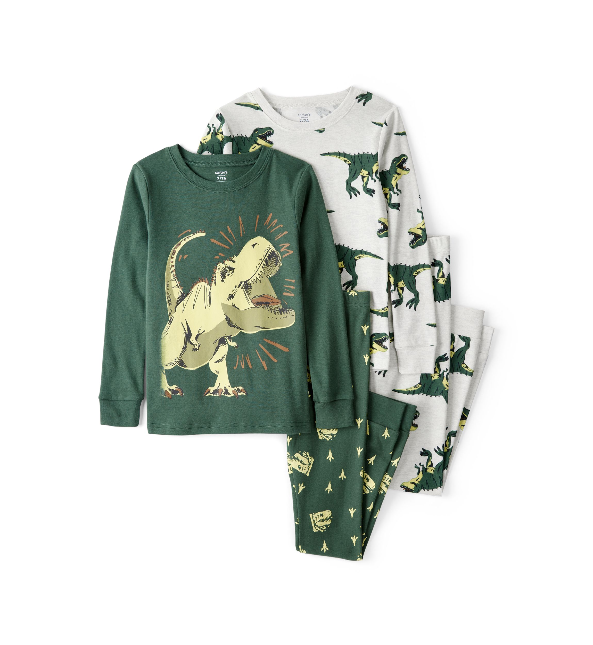 Boys 4-7 Dino Sleep Set