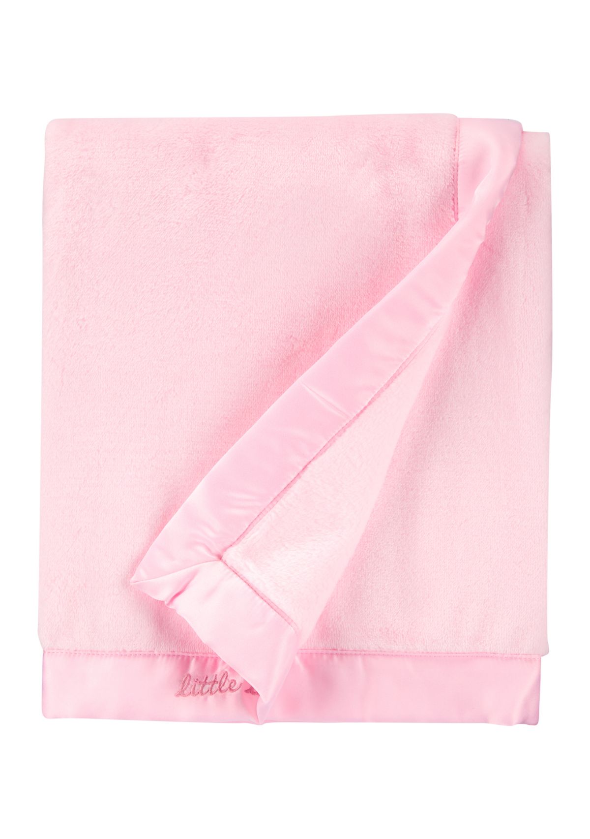Baby Girls Little And Loved Fuzzy Gift Blanket