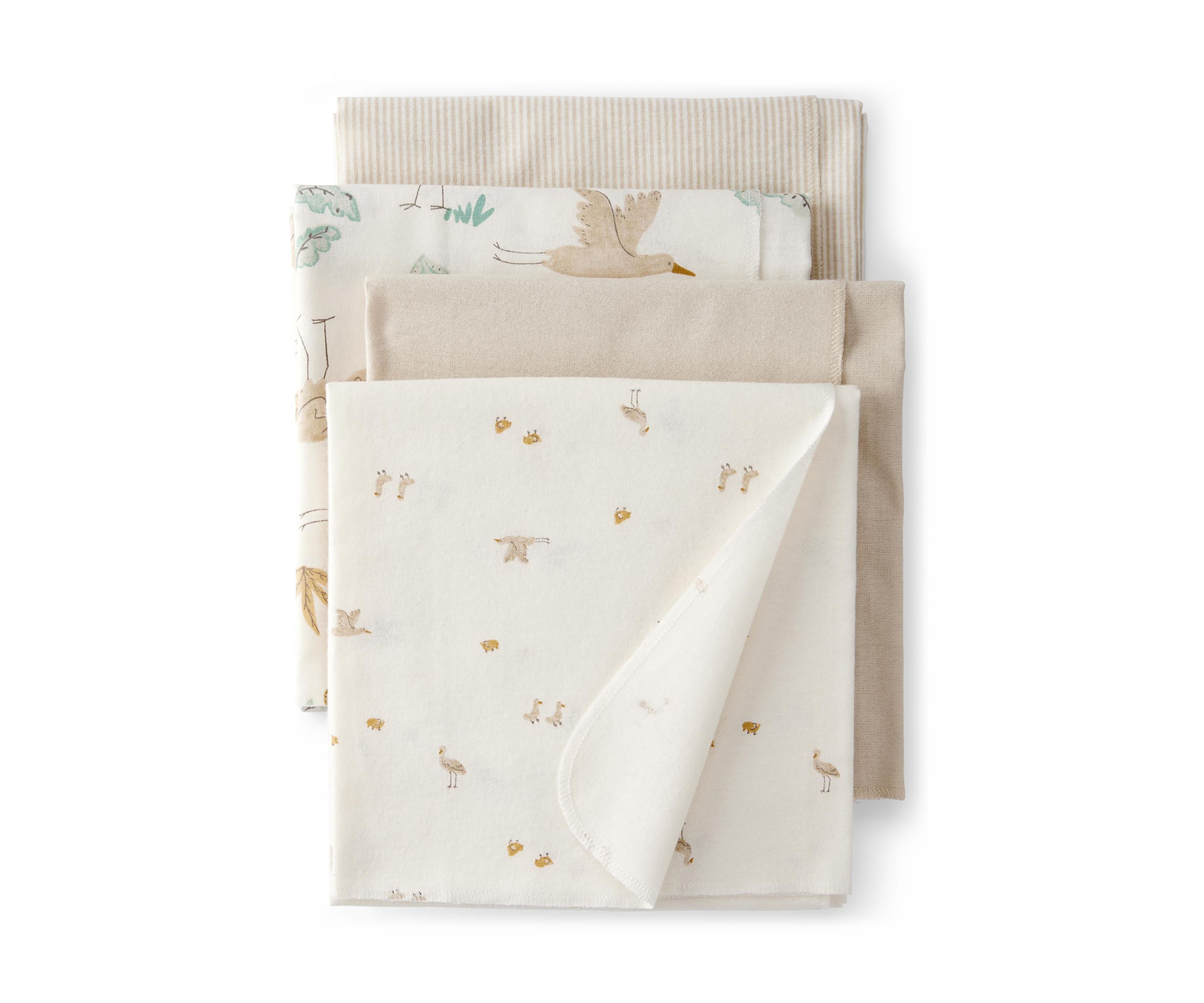 Baby Set of 4 Blankets 