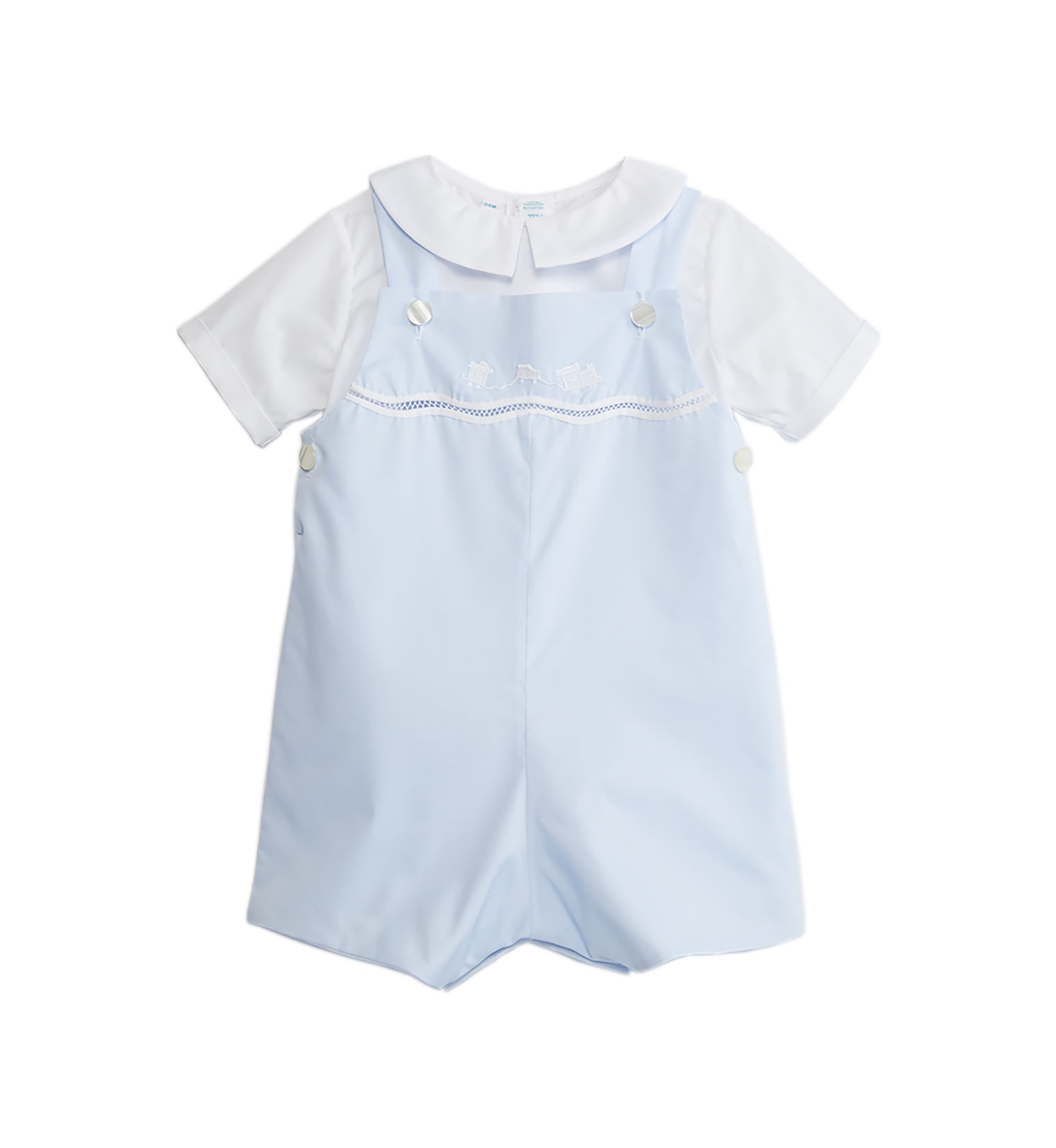 Boys 4-7 Train Shortall - 2 Piece Set