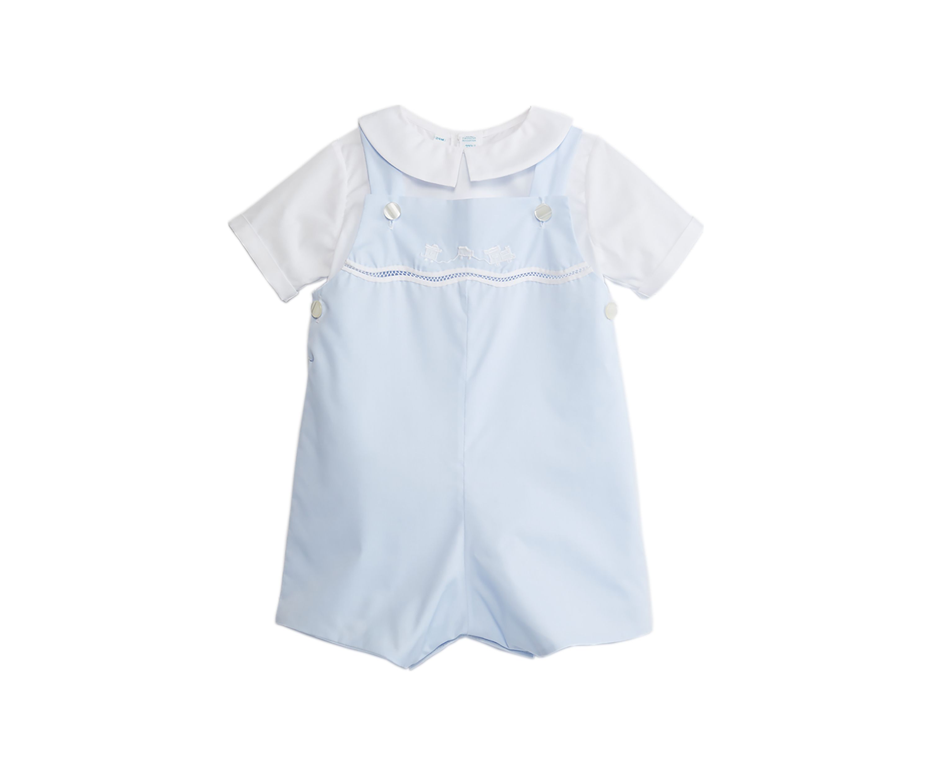Boys 4-7 Train Shortall - 2 Piece Set