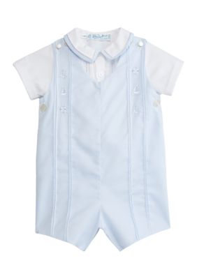 Baby Boys 2 Piece Nautical Shortall