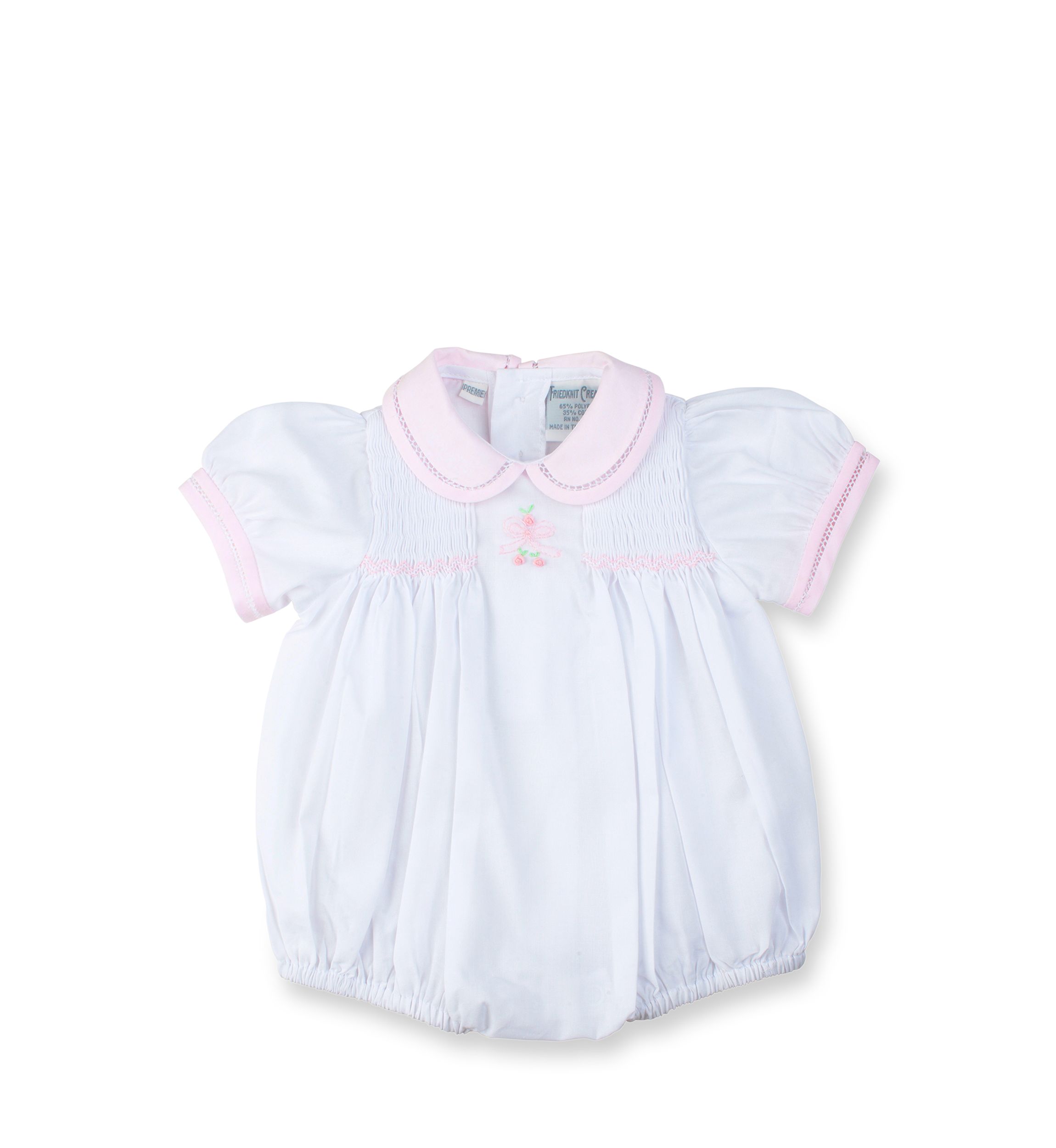 Bow Smocked Bubble Romper