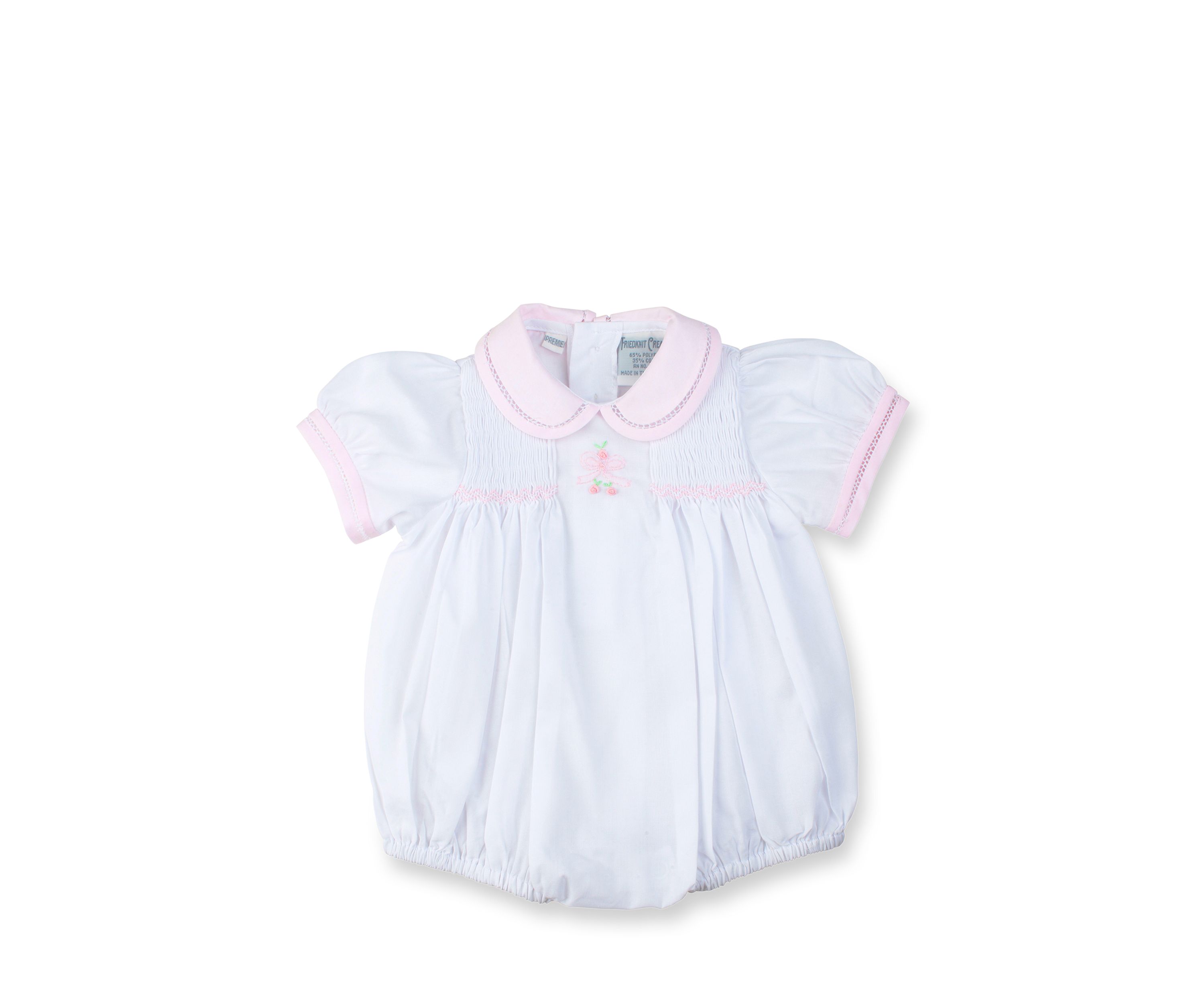 Bow Smocked Bubble Romper