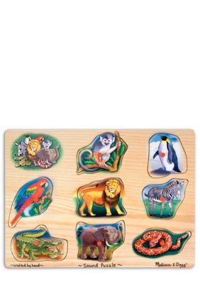 Melissa & Doug® Wild Animal Sound Puzzle | belk