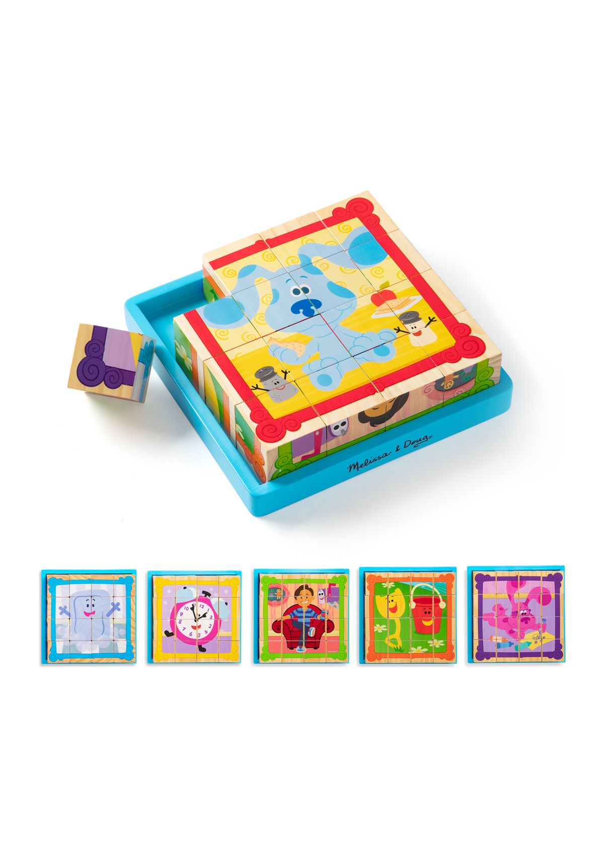 Blues Clues & You Wooden Cube Puzzle