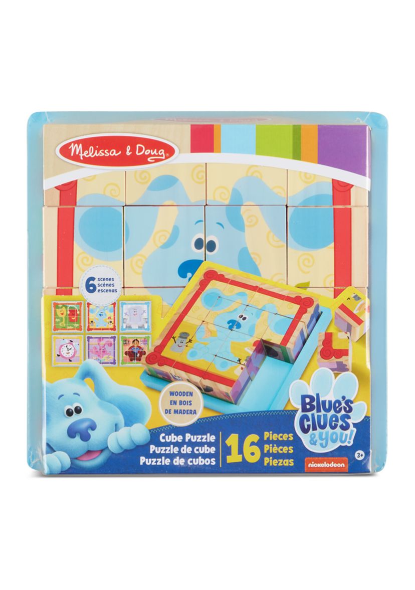 Blues Clues & You Wooden Cube Puzzle